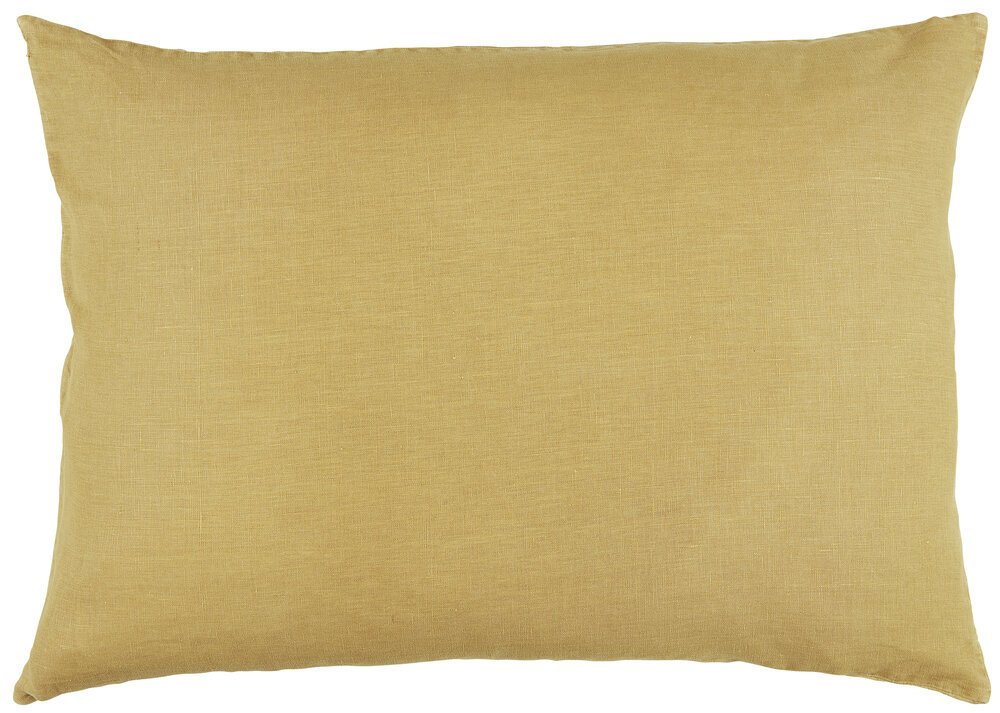 IB Laursen Kissenbezug Leinen 70x50 cm, mustard 