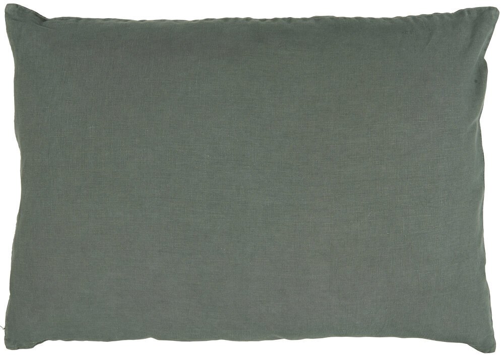 IB Laursen Kissenbezug Leinen 70x50 cm, dusty petrol 