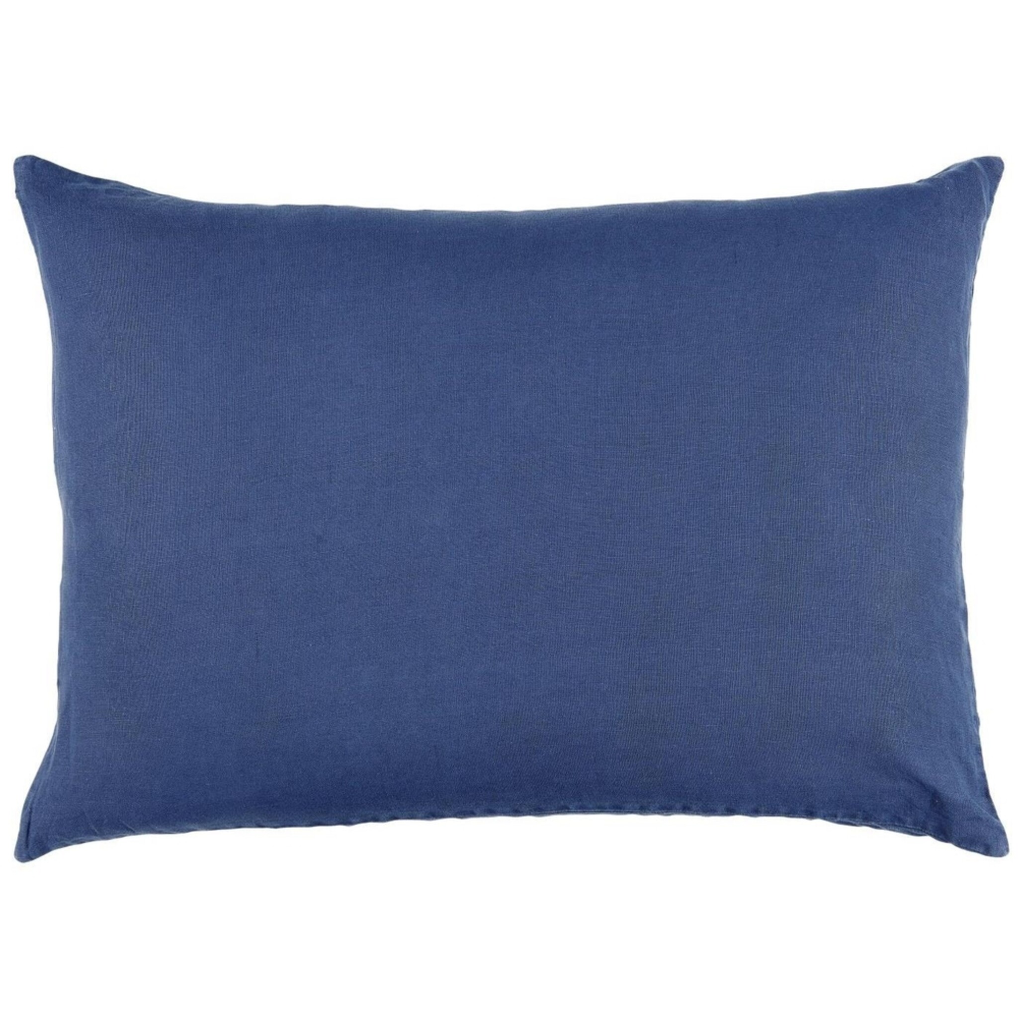 IB Laursen Kissenbezug Leinen 70x50 cm, indigo 