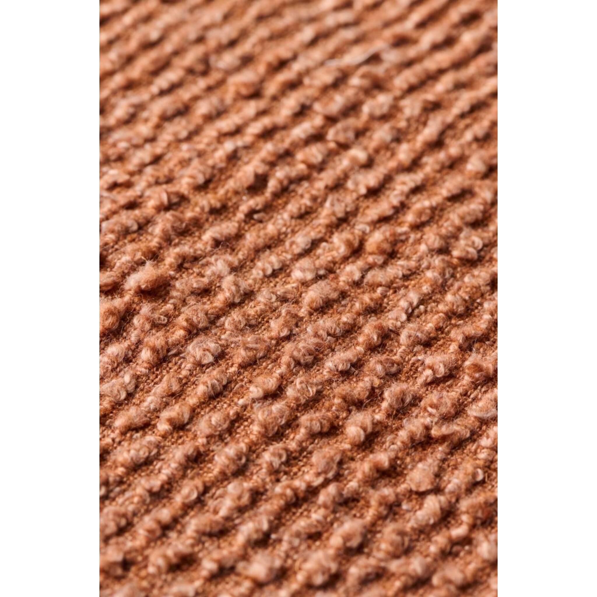 Kissenbezug Ton in Ton 80 x 35 cm, rostrot 