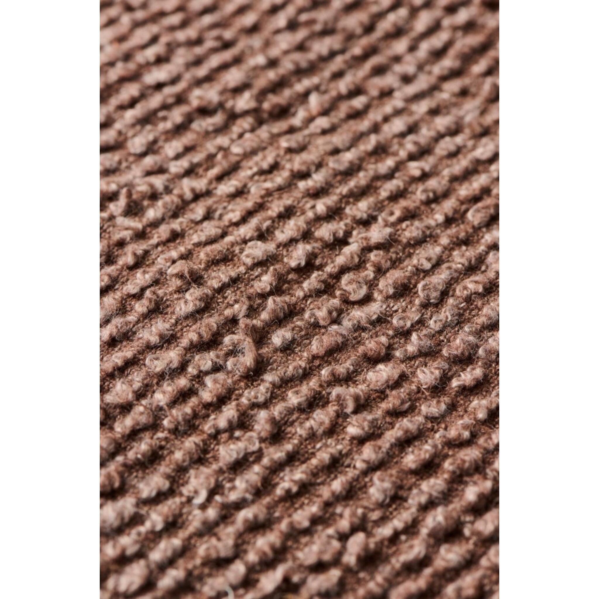 Kissenbezug Ton in Ton 80 x 35 cm, rostbraun 