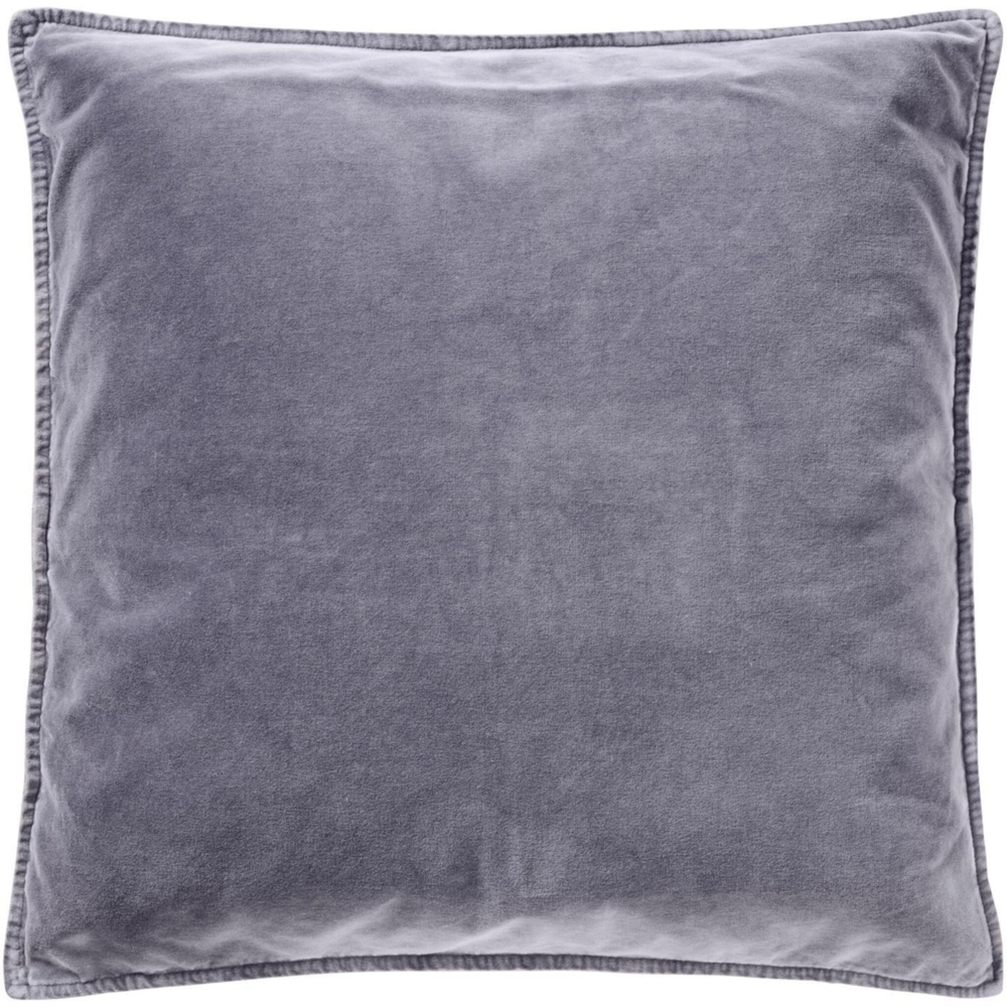 Kissenbezug Velour quadratisch, purple ash 