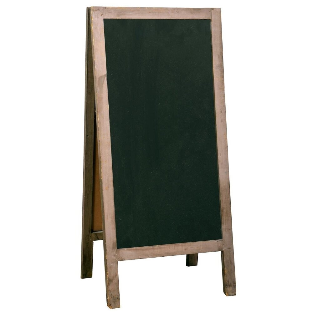 Kreidetafel mit Holzrahmen, grün 