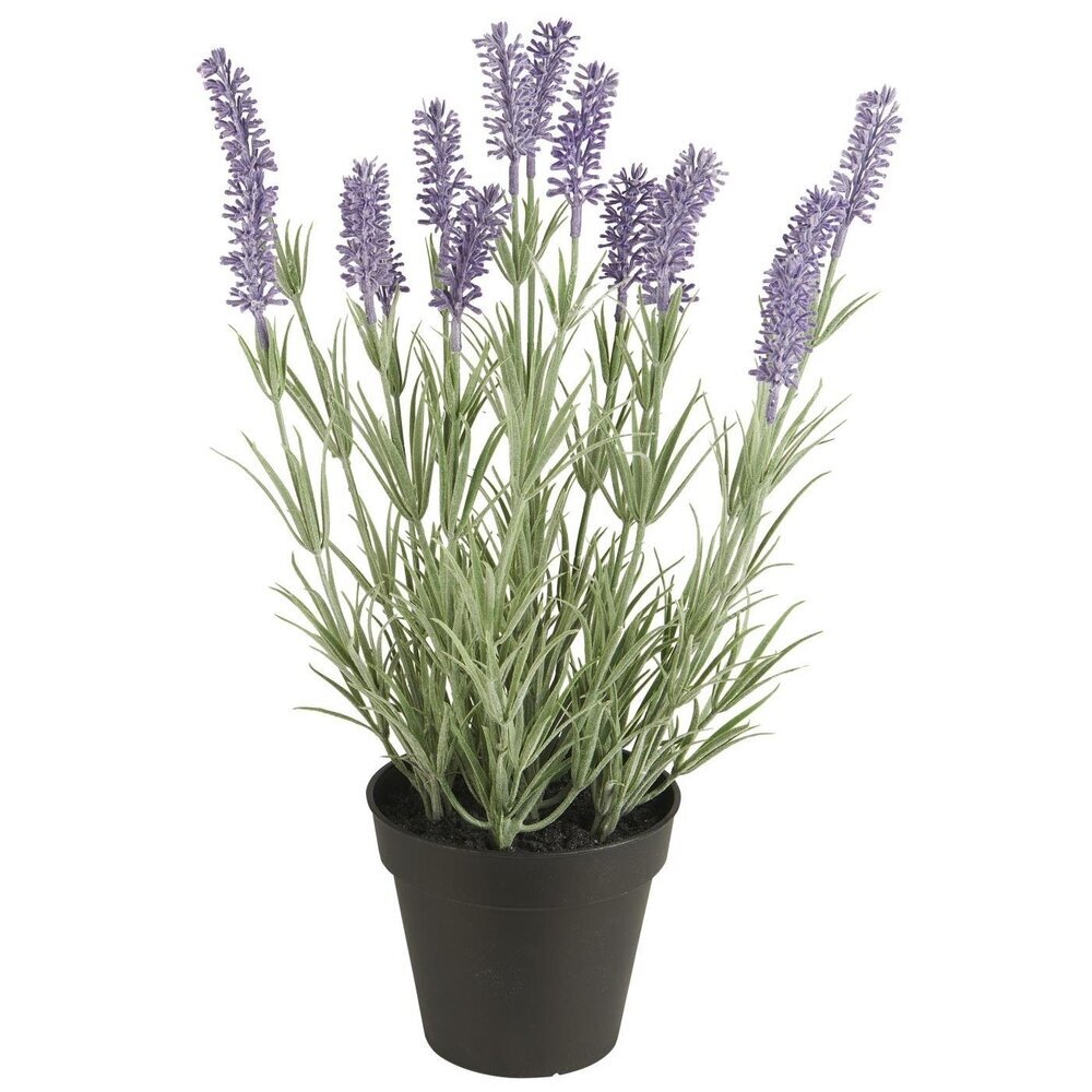 Künstliche Lavendelpflanze in Topf, lavendel 