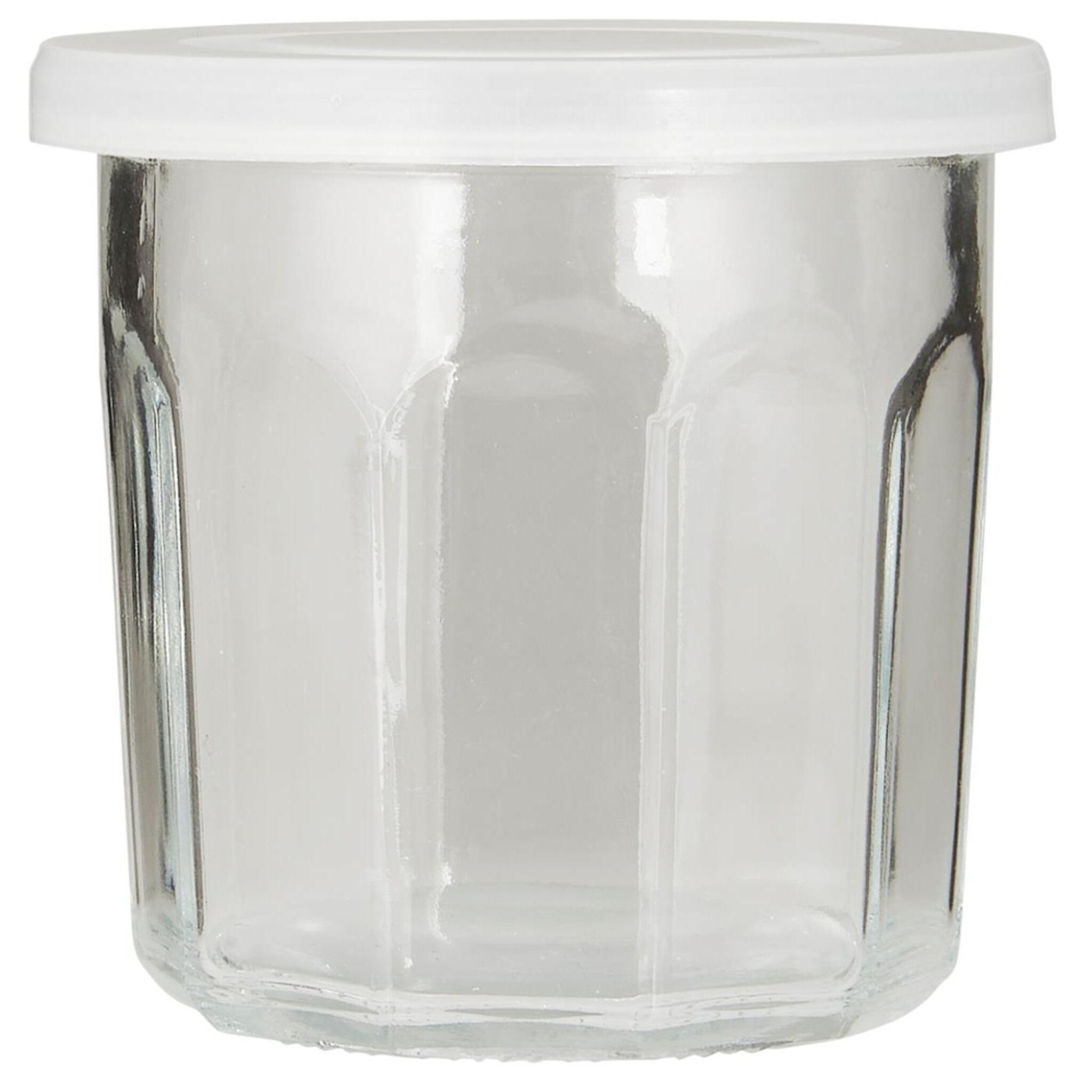 Marmeladenglas mit transparenten Deckel, klar 260 ml, Höhe 9, Ø 8.8 cm