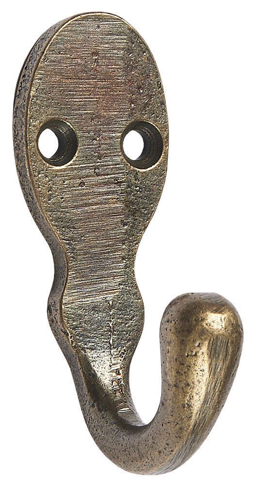 Mini Haken aus Metall, messing L3 x B2 x H6 cm