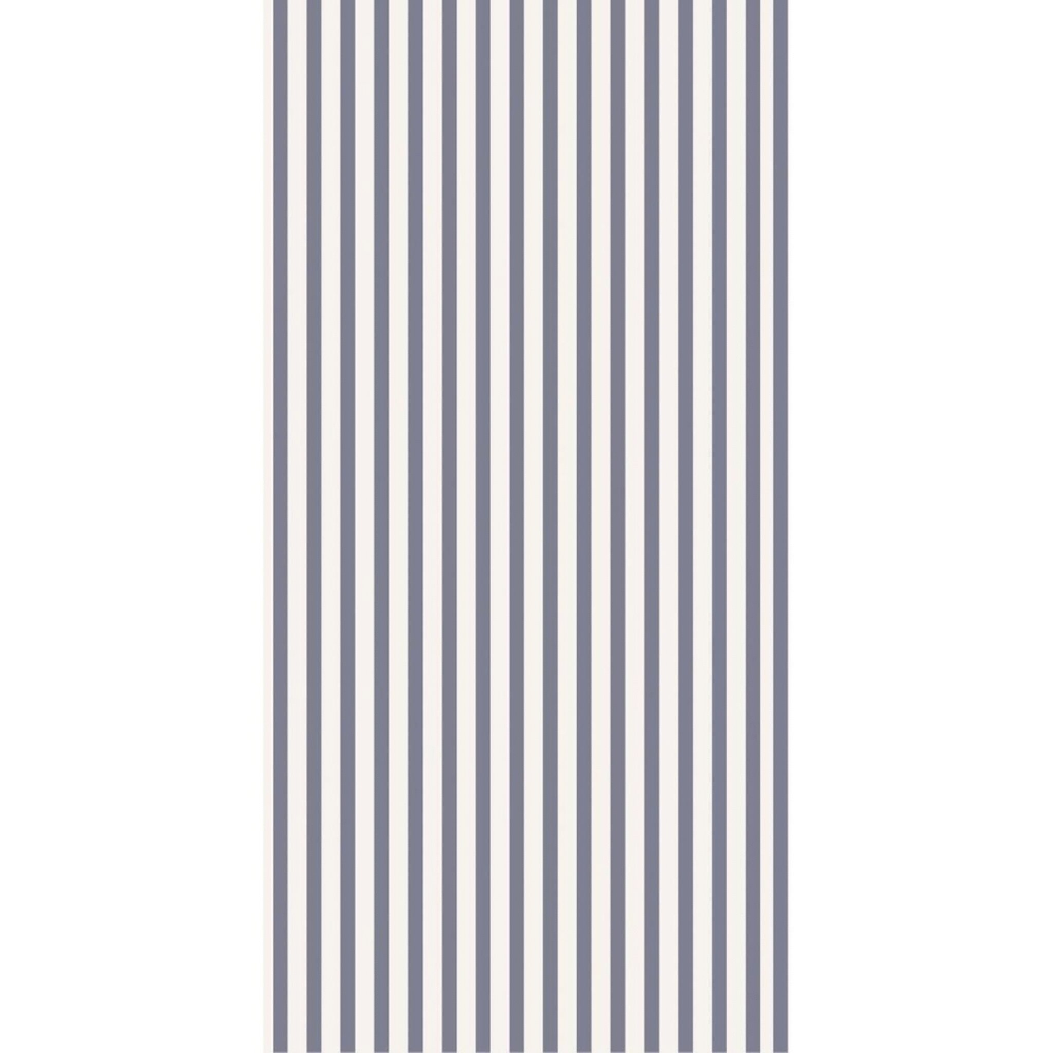 Papier Serviette mit Streifen 10x20cm 16er, blau 