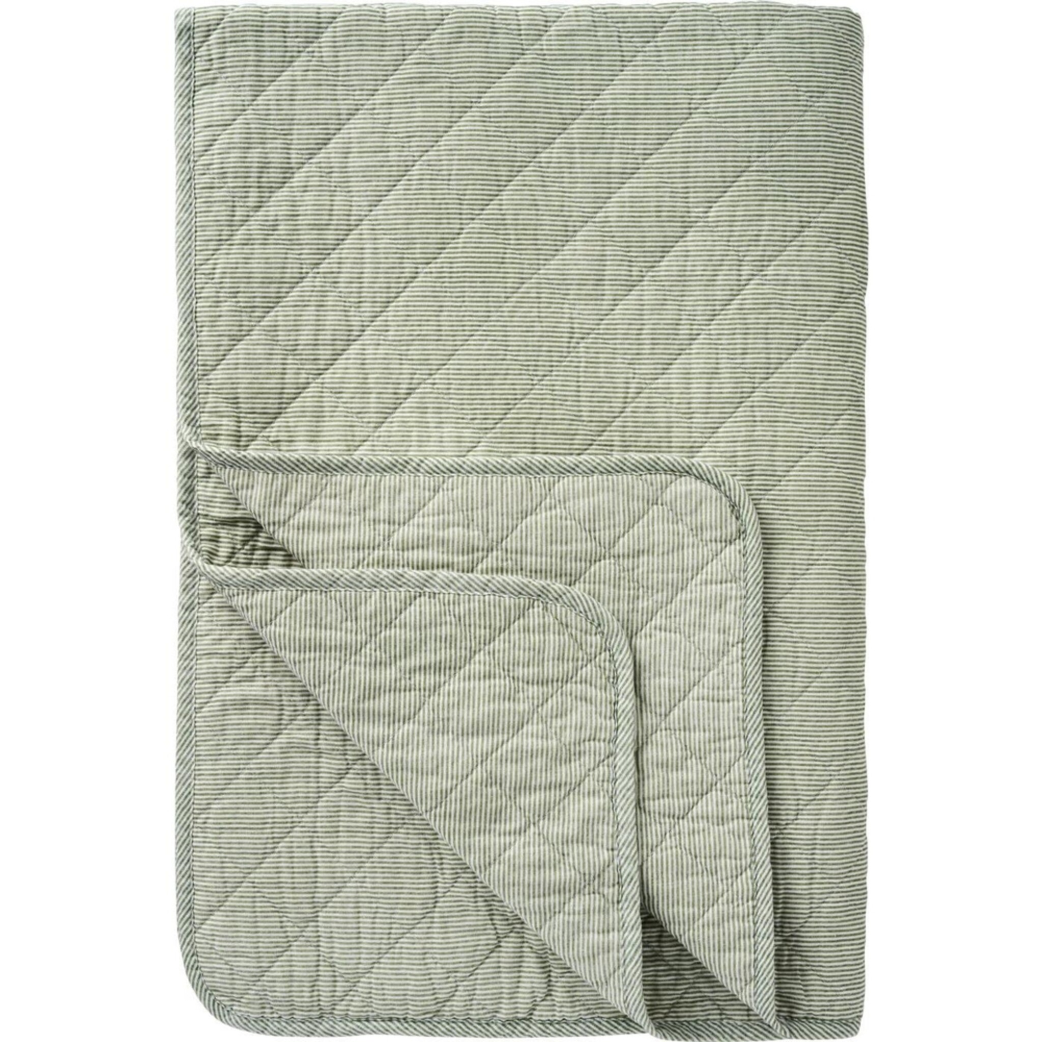 Quilt gestreift, grün 