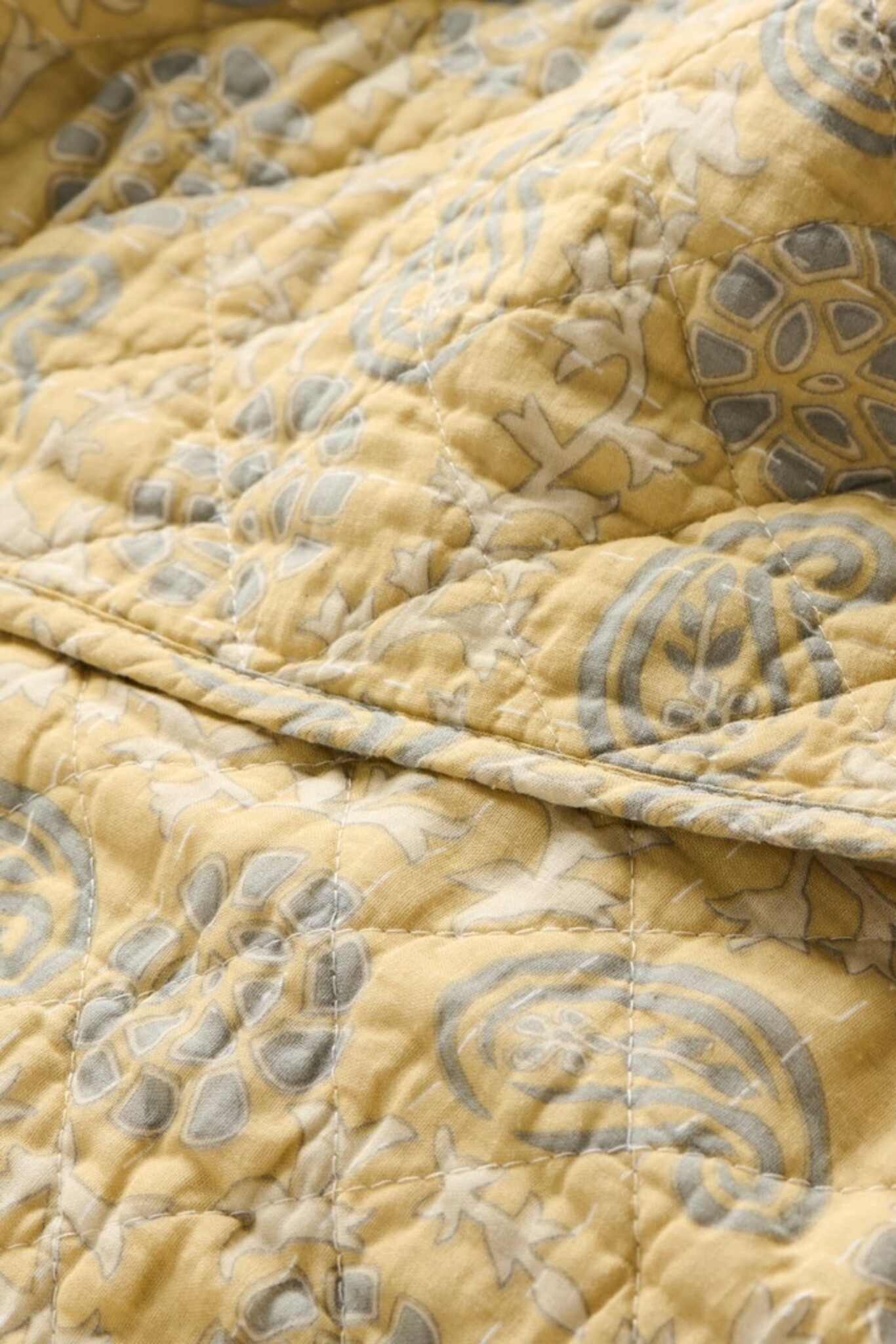 IB Laursen Quilt Sunny, Baumwolle, gelb 