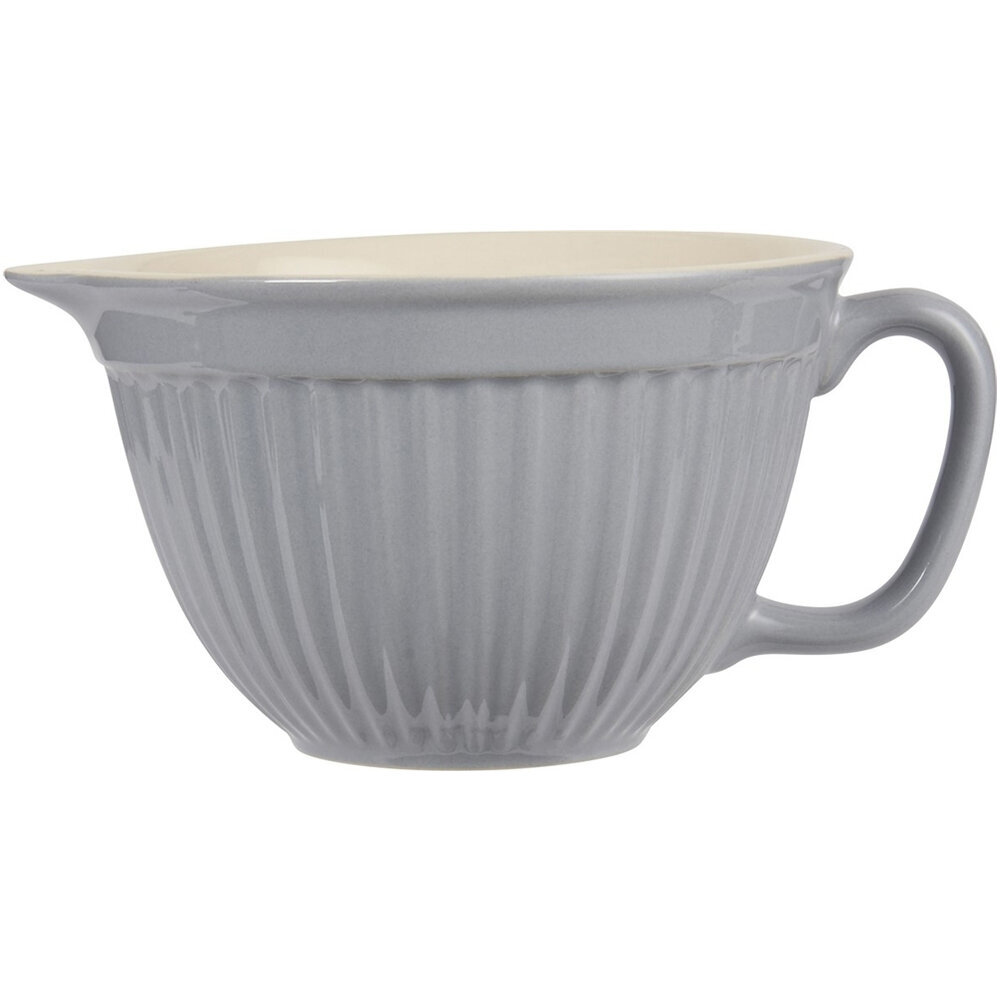 IB Laursen Rührschüssel Mynte aus Steingut, french grey 