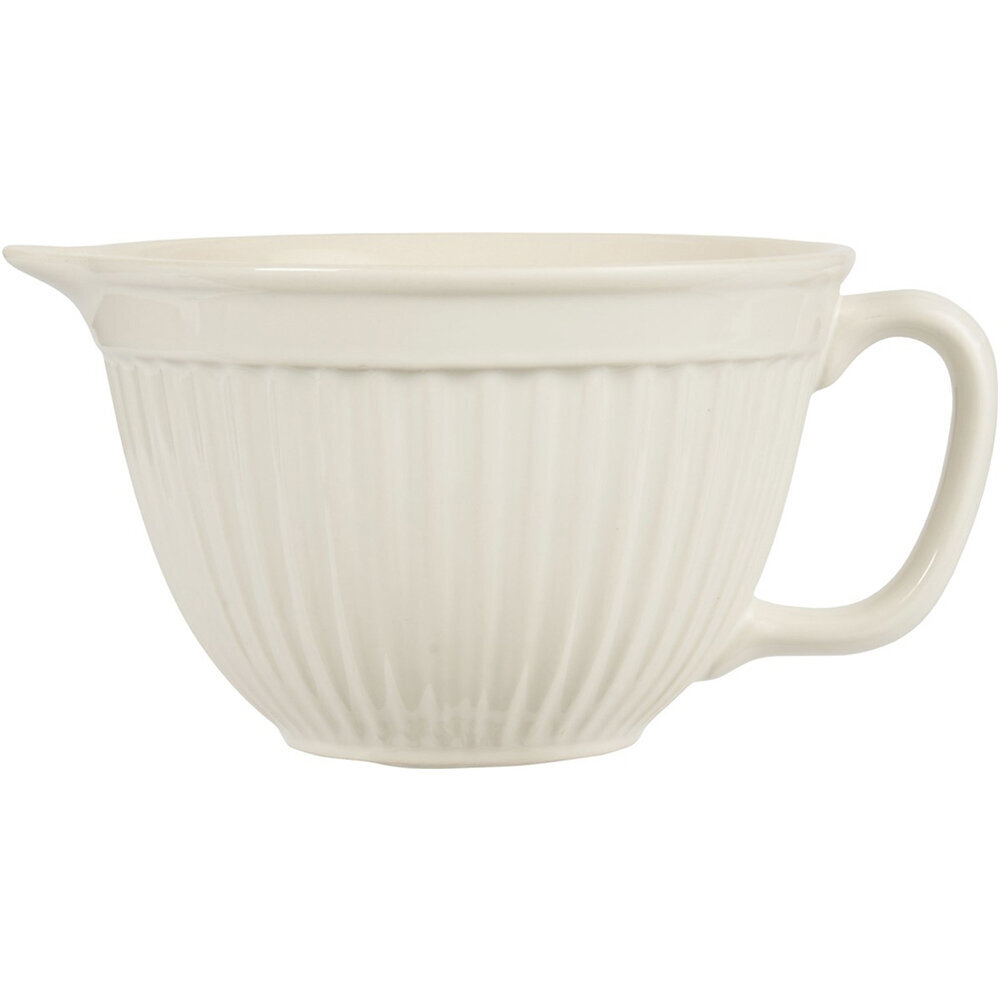 IB Laursen Rührschüssel Mynte aus Steingut, butter cream 