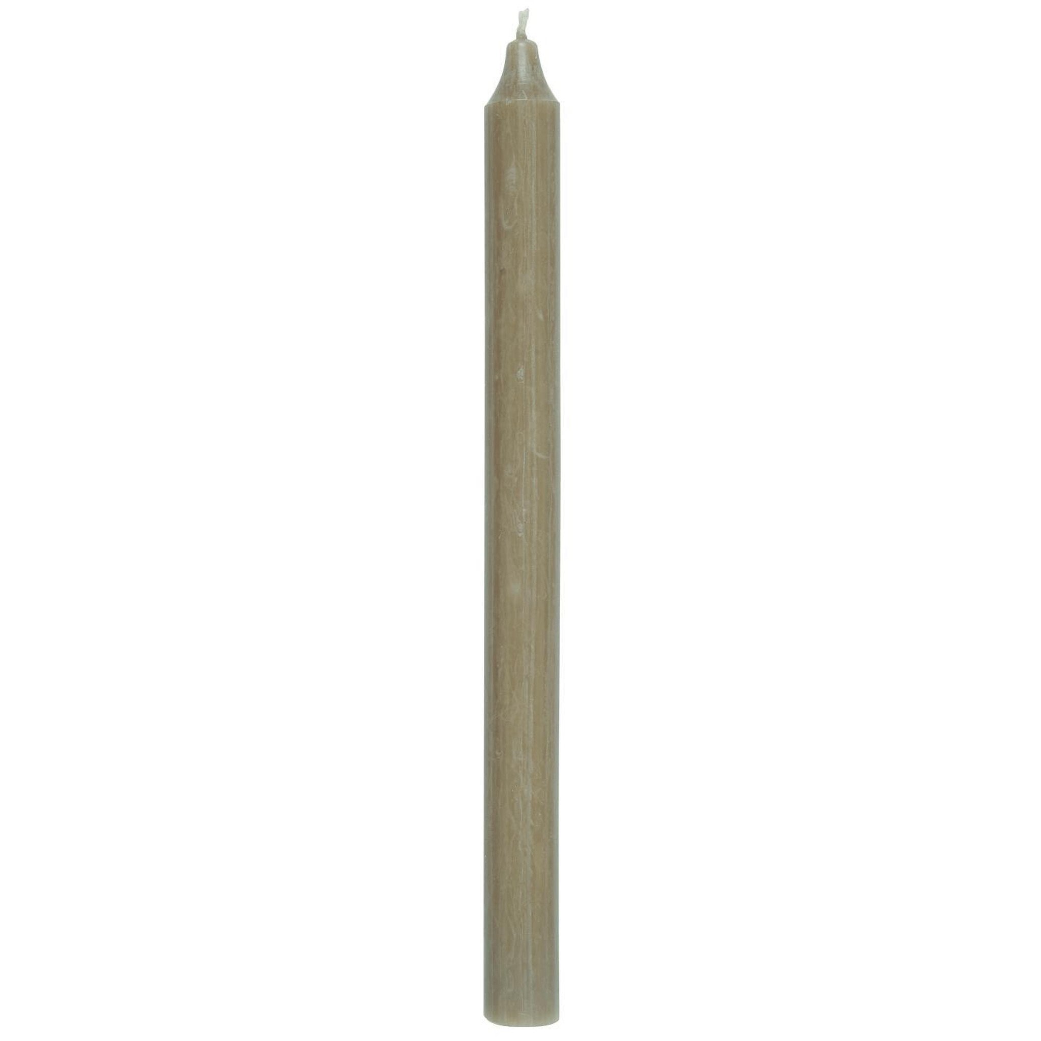 Rustikale Stabkerze 29 cm | Ø 2,2 cm