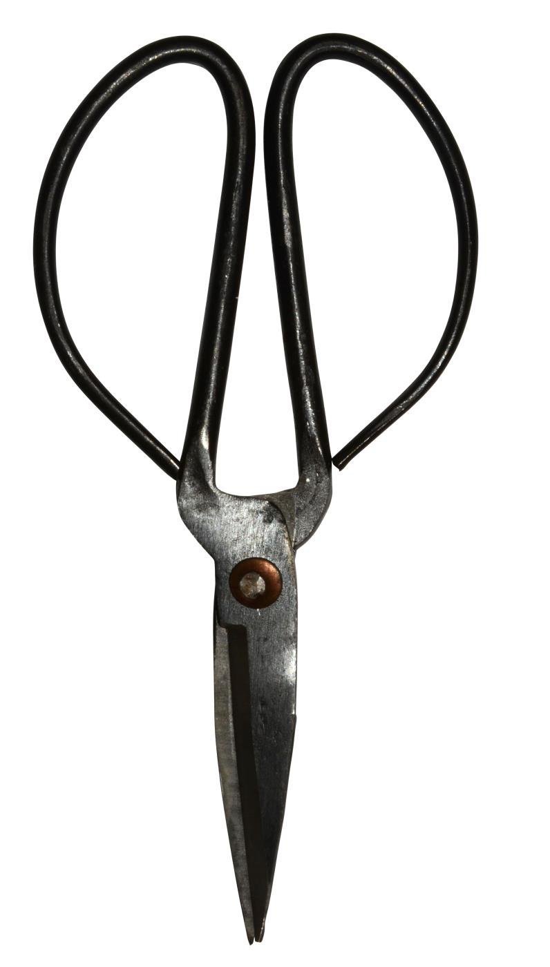 IB Laursen Schere aus Metall, schwarz Medium 16x8cm