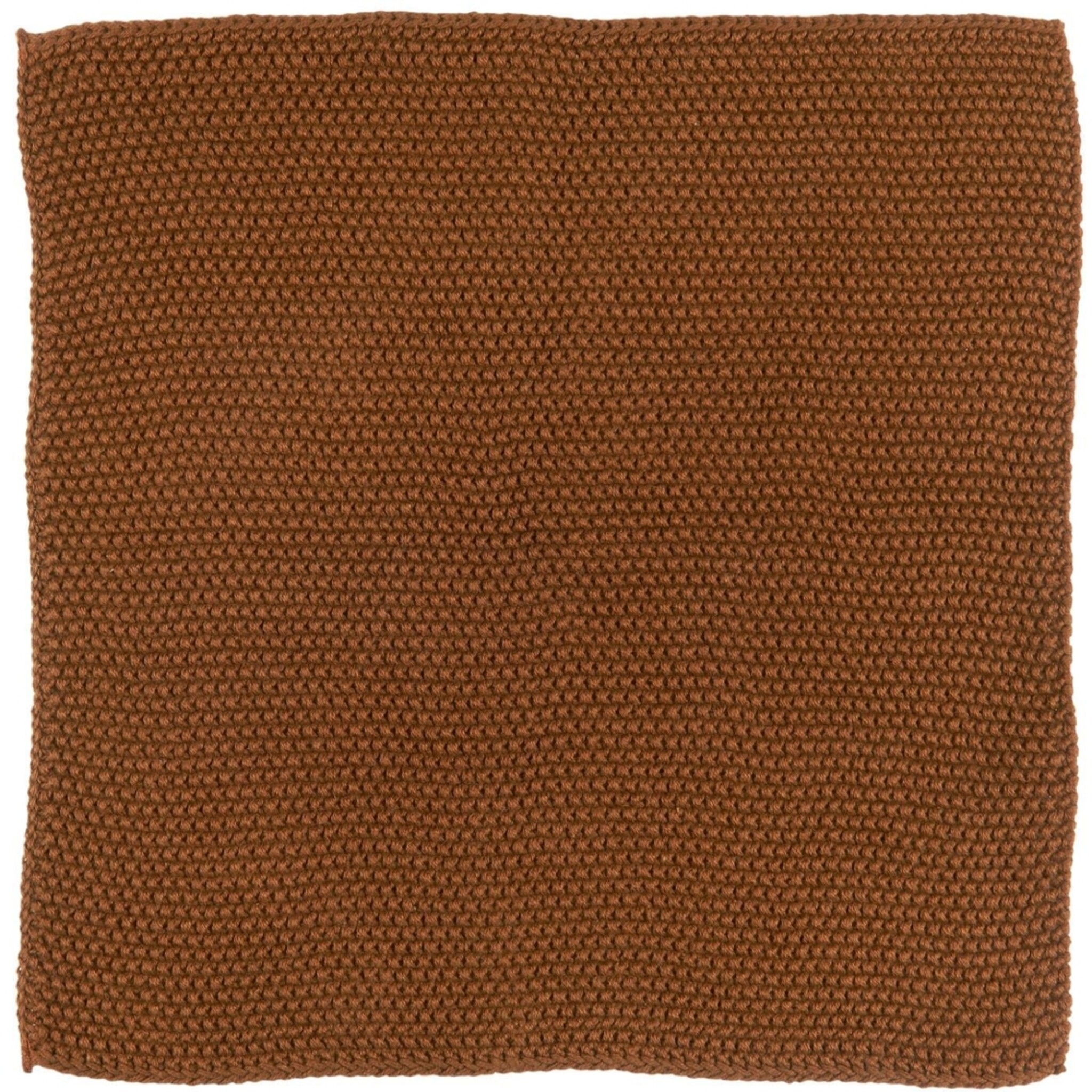 Spüllappen Mynte gestrickt, cognac 