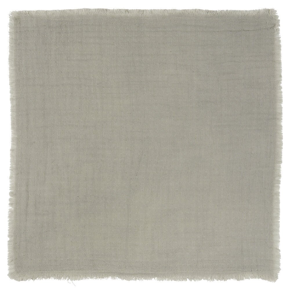 Stoffserviette doppelt gewebt, ash grey 40 x 40 cm