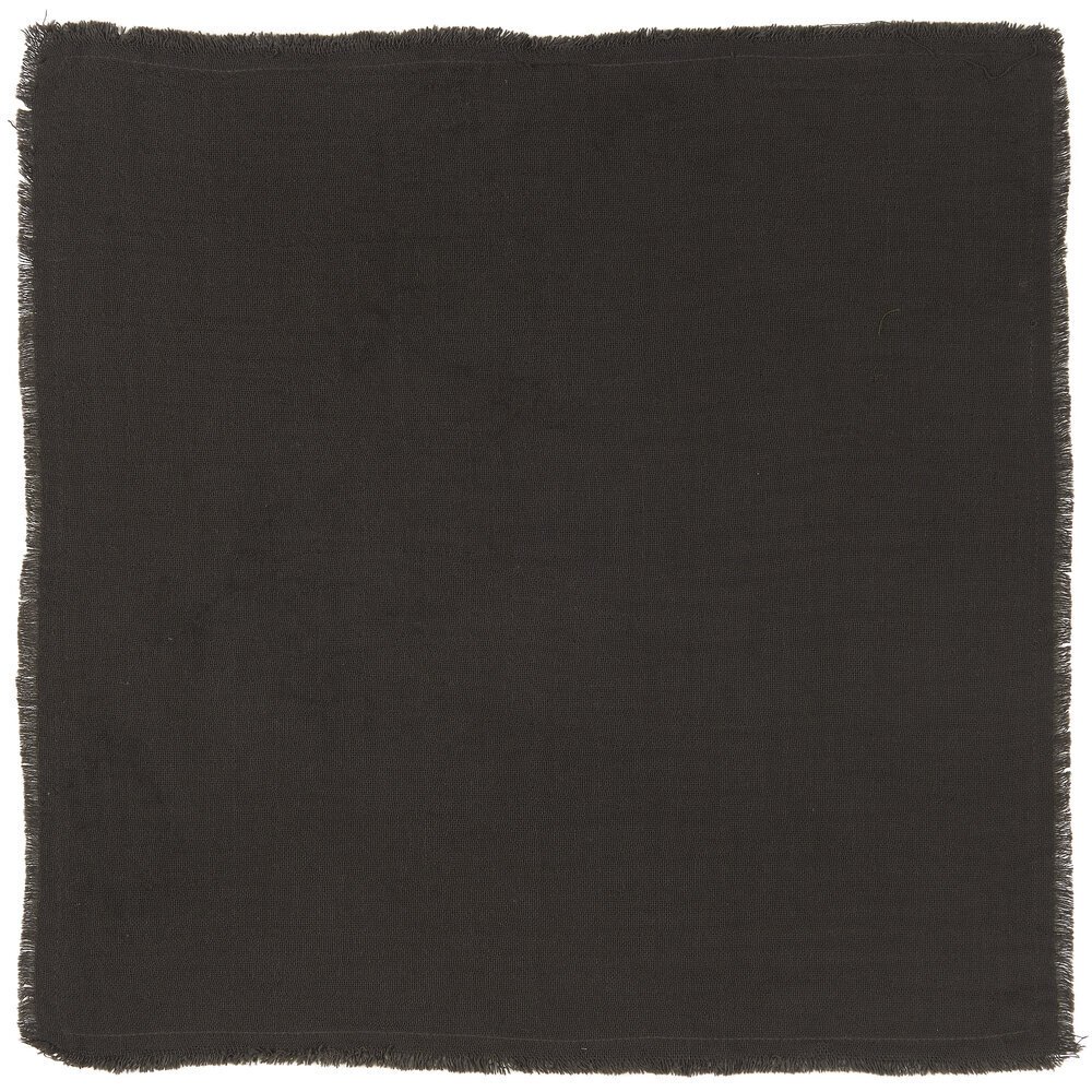 Stoffserviette doppelt gewebt, anthrazit 40 x 40 cm