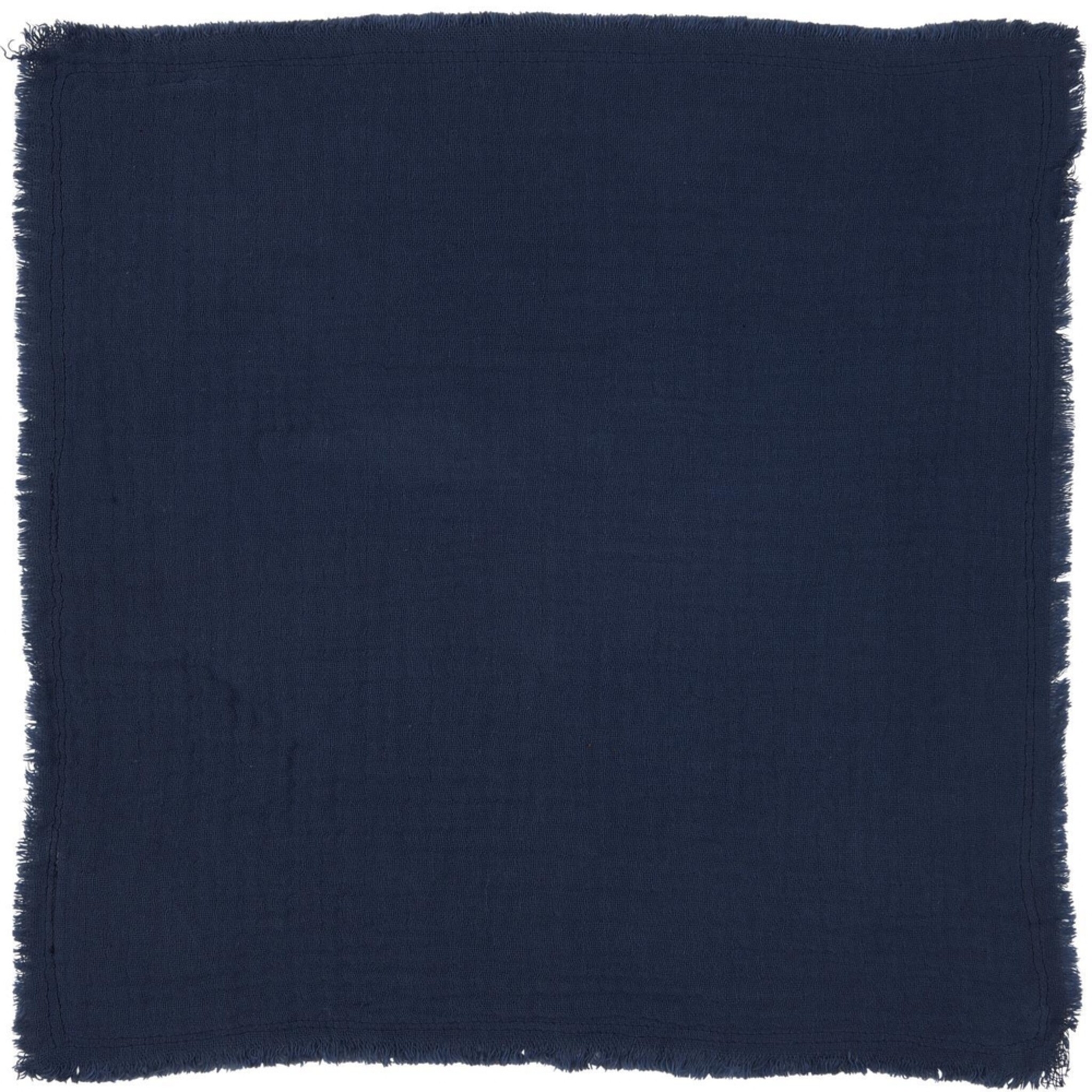 Stoffserviette doppelt gewebt, indigo 