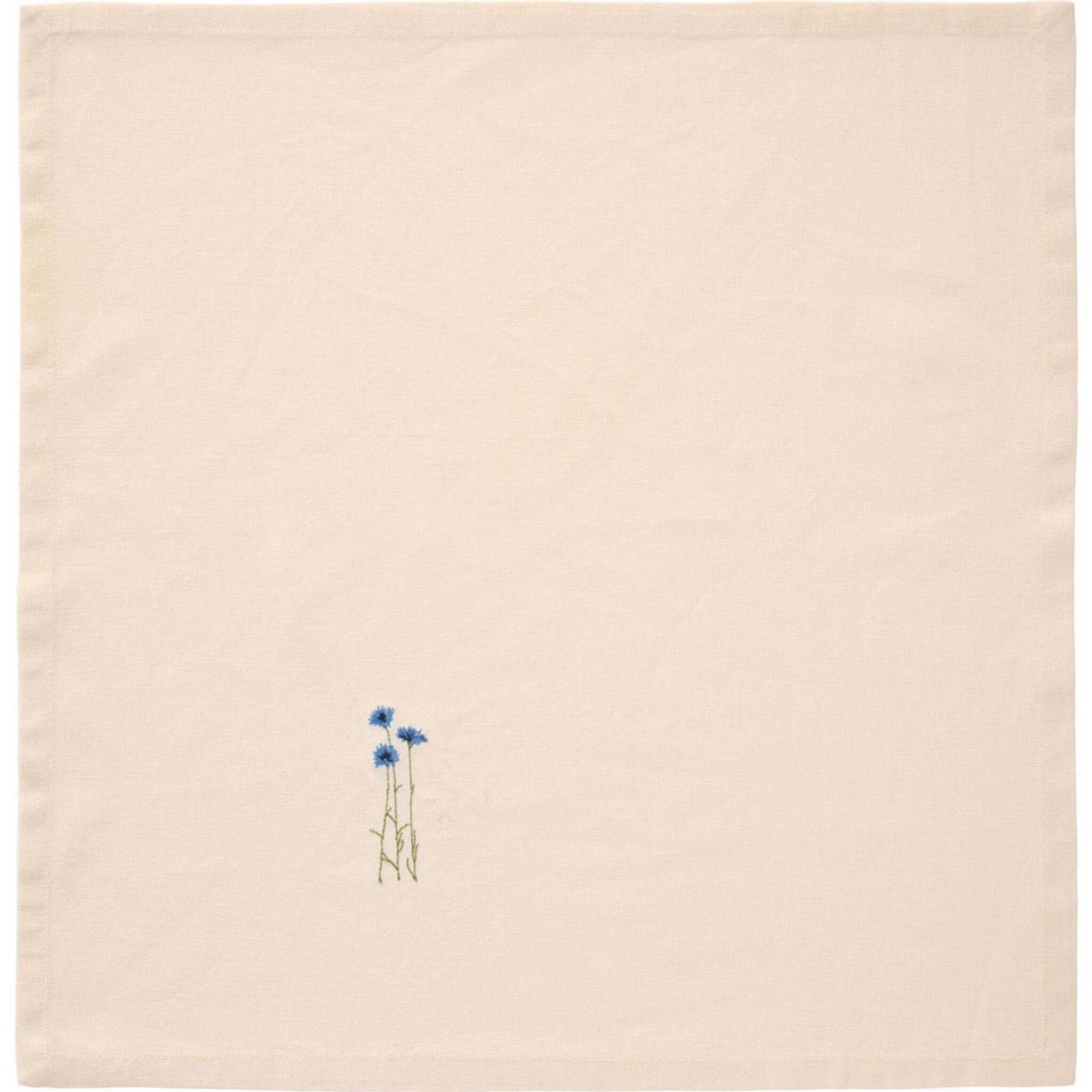 Stoffserviette Flora, creme 