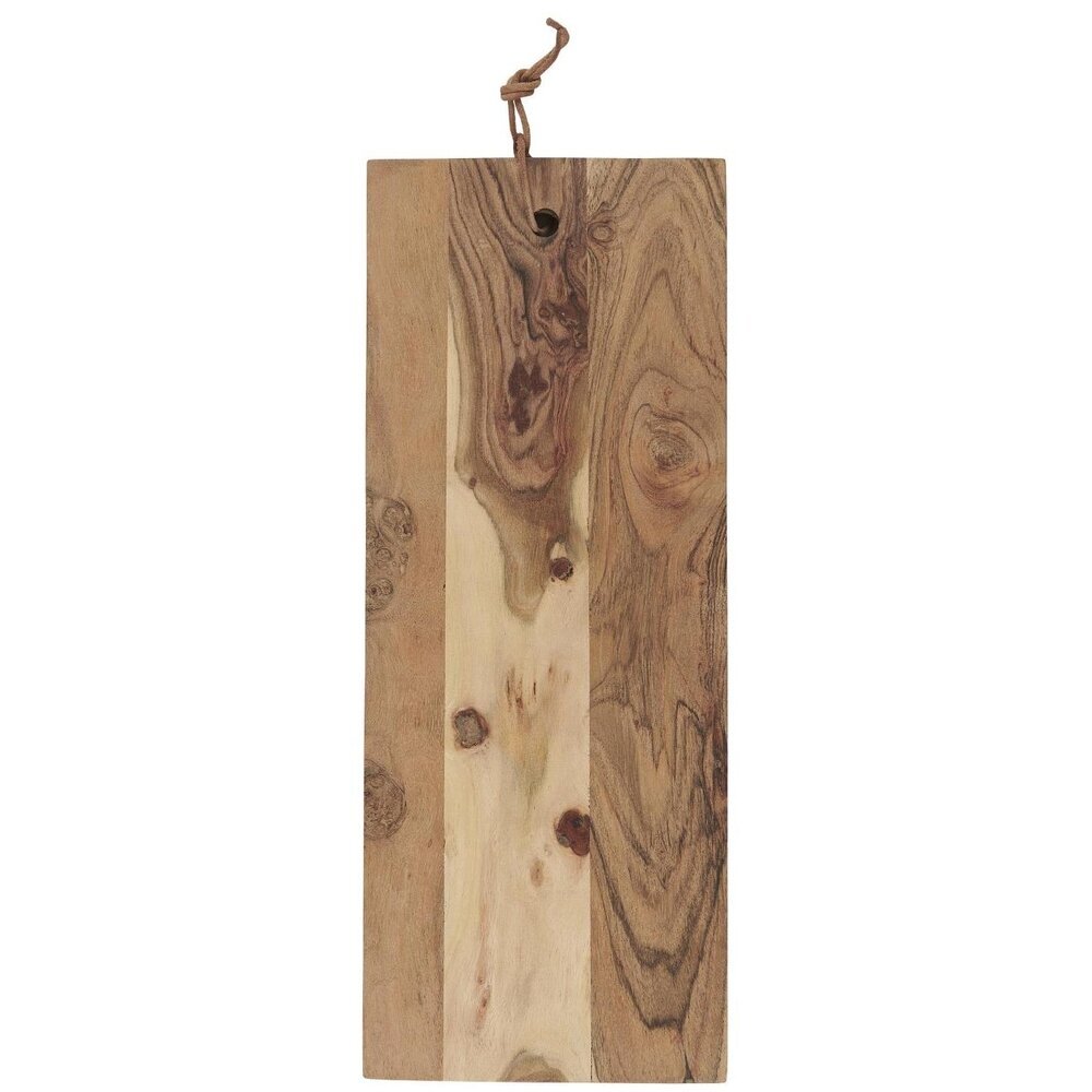 Tapasbrett länglich Akazienholz, natur L45 x B18 x H1,5 cm