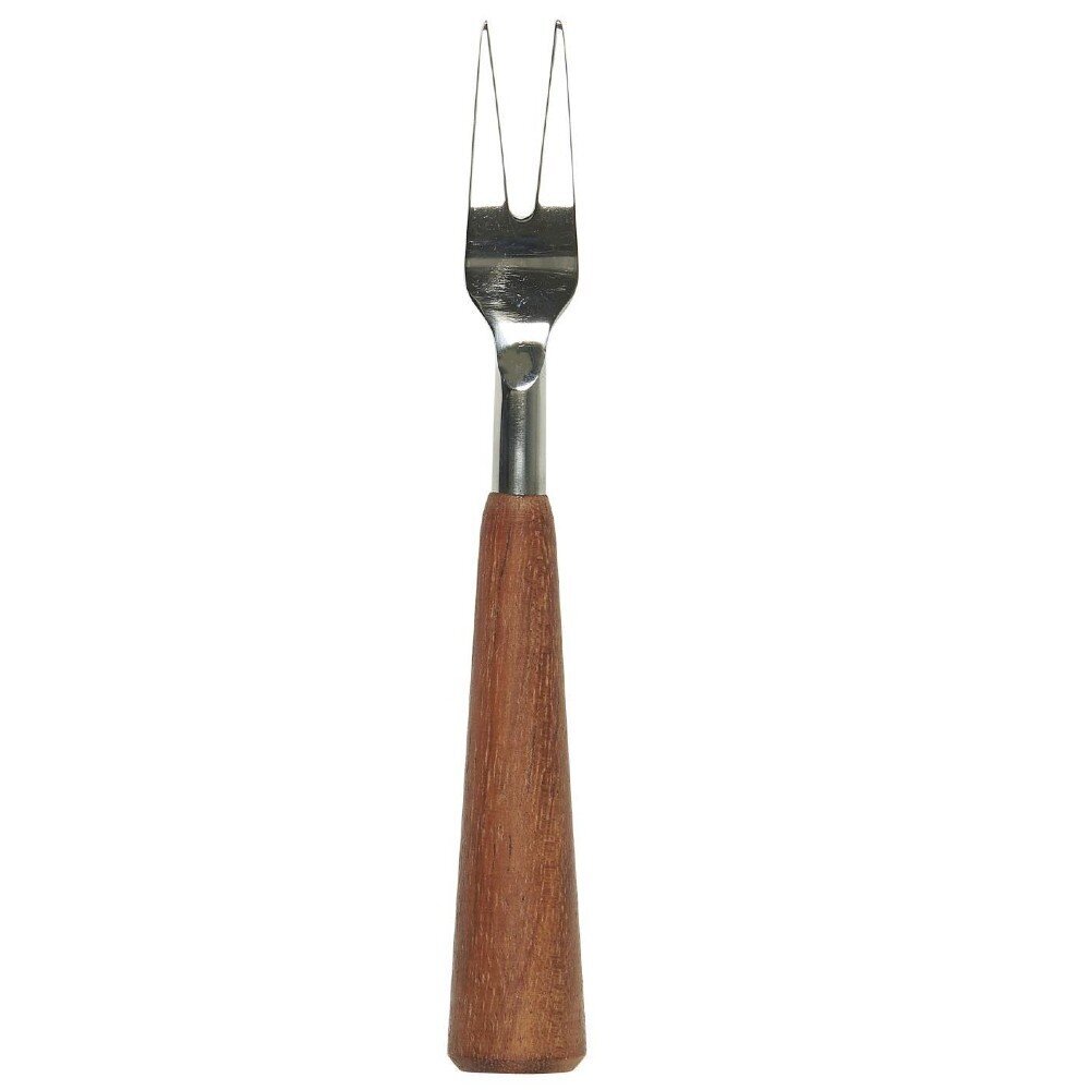 Tapasgabel mit Akazienholzgriff, natur 