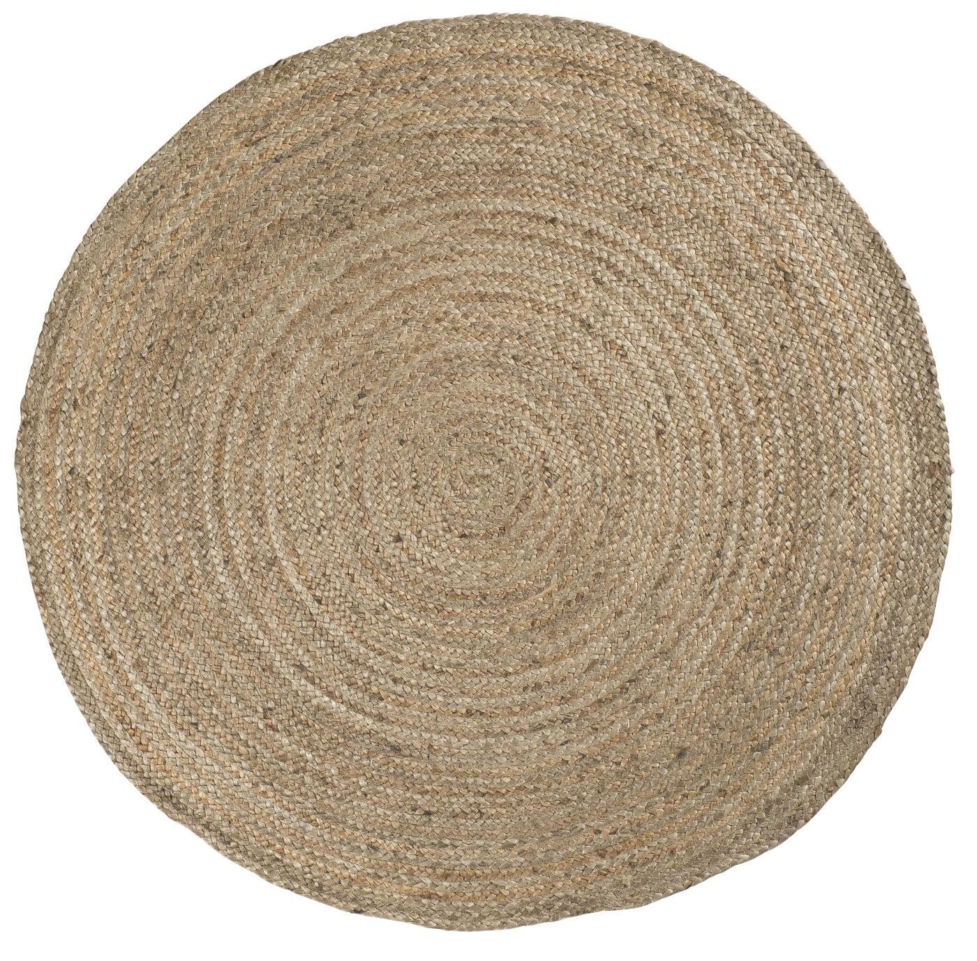 IB Laursen Teppich rund natur Jute, natur Ø 220 cm