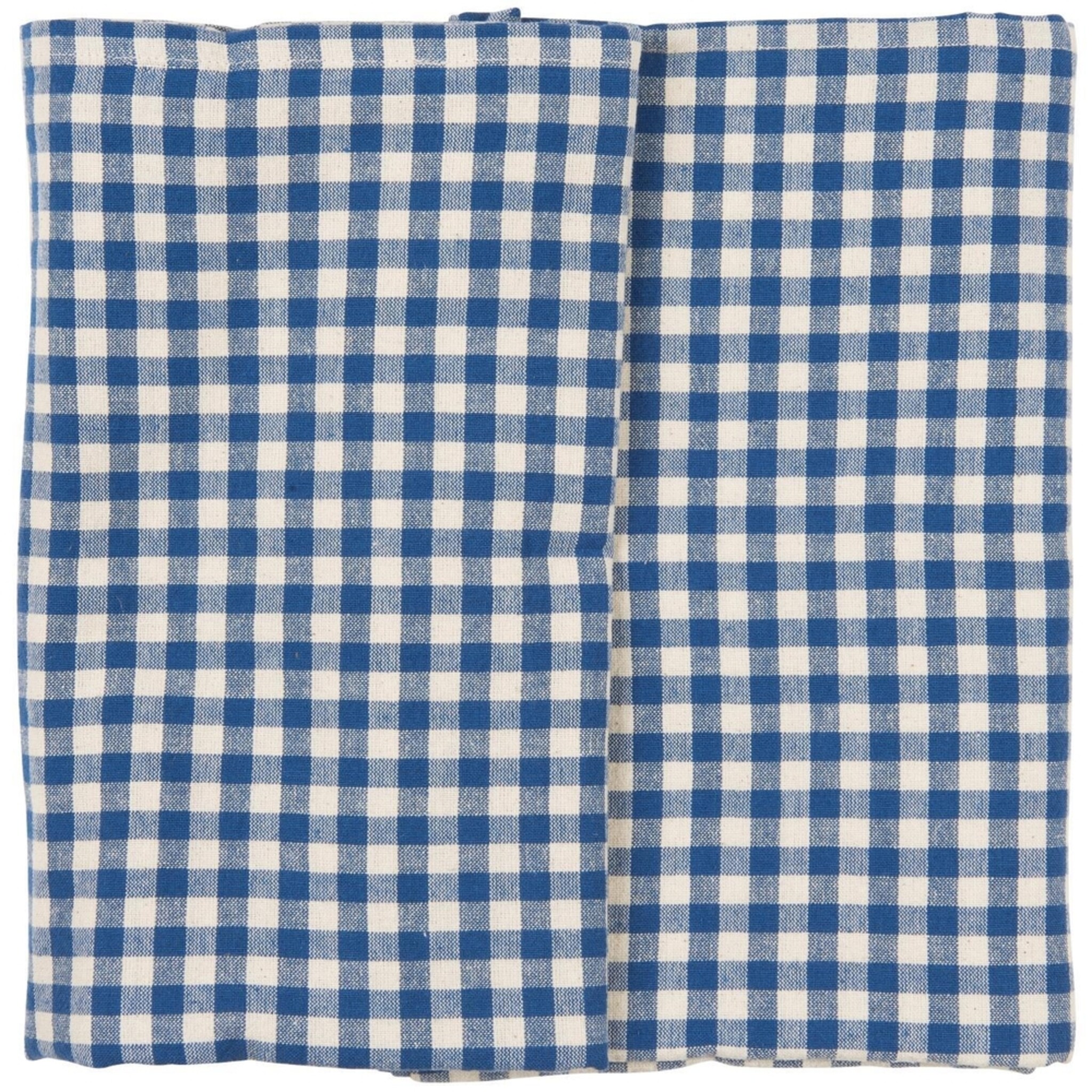 Tischdecke Lucas länglich dunkelblau kariert, blau 