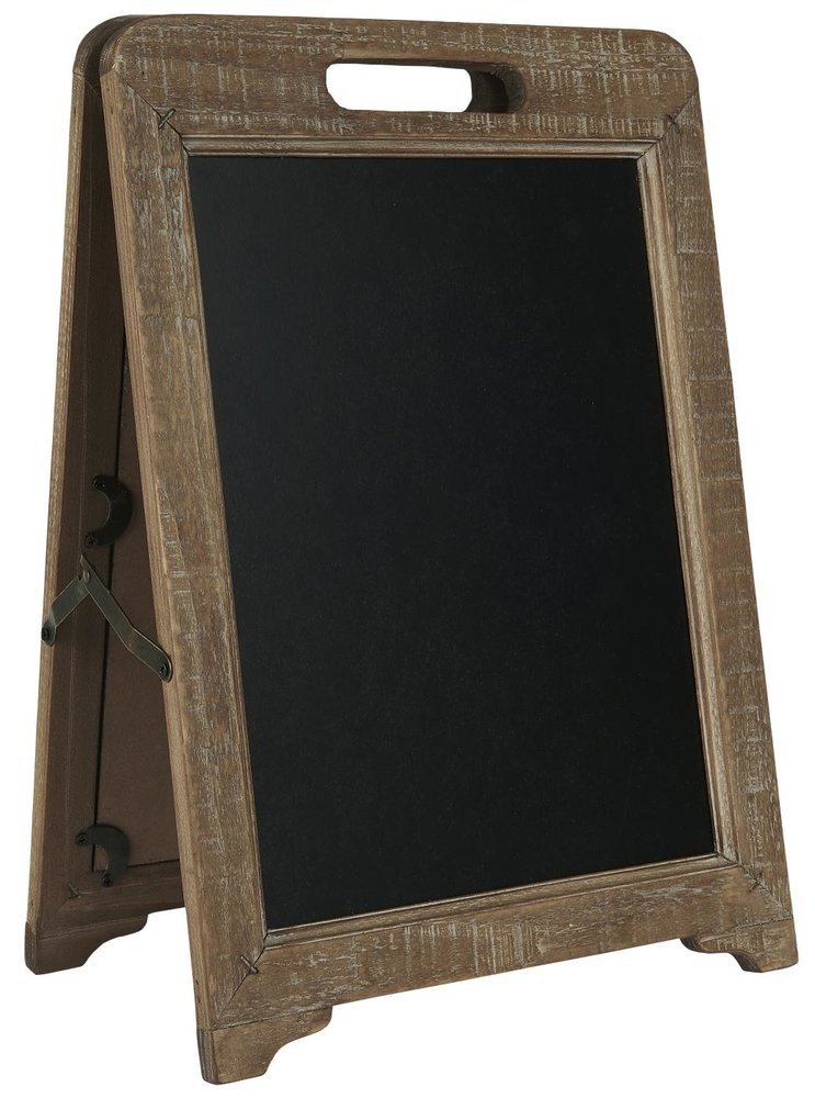 IB Laursen Tischtafel Holzrahmen, schwarz 