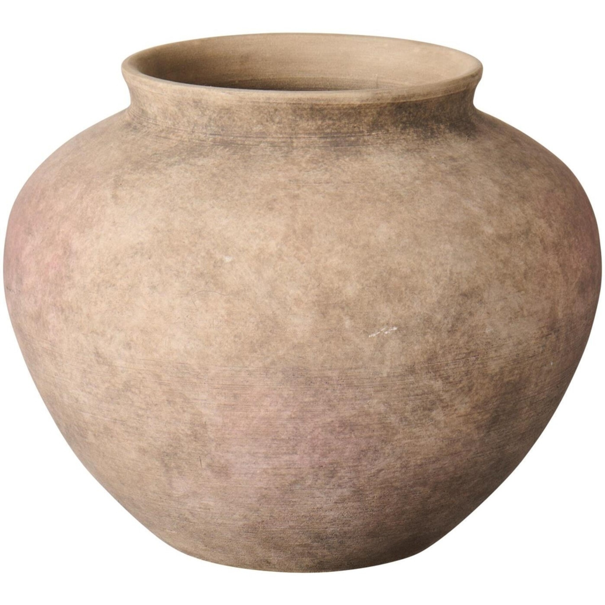 Topf Minerva aus Terrakotta, natur Höhe 21.4, Ø 26.5 cm