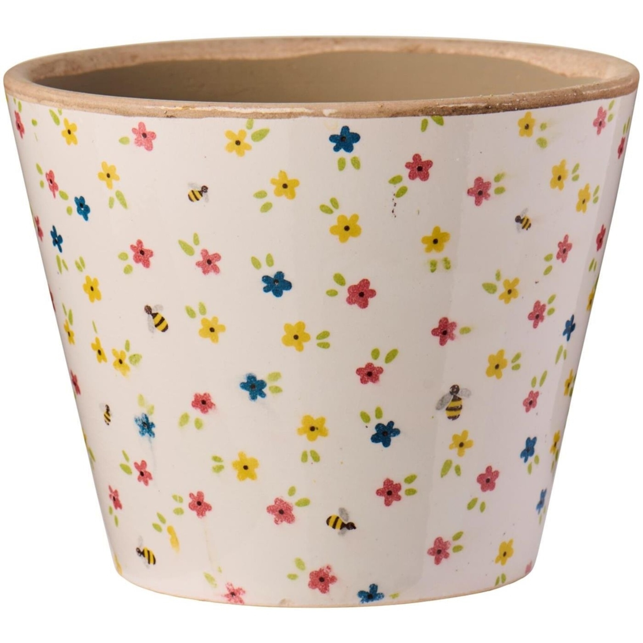 IB Laursen Petit Fleur Blumentopf, weiss 10,7 cm, Ø 13 cm