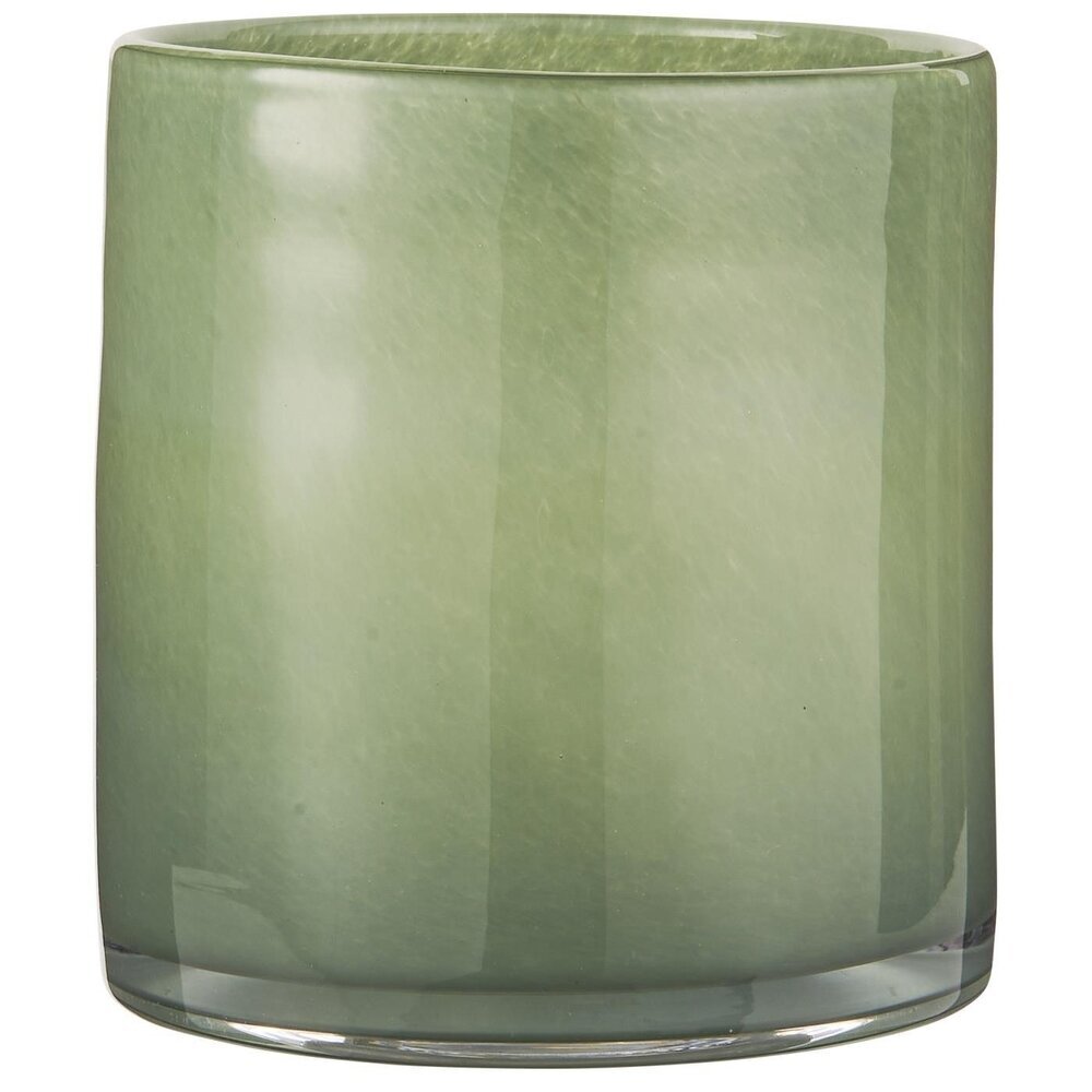 Topf Venecia durchgefärbtes Glas, grün Höhe 16, Ø 15 cm
