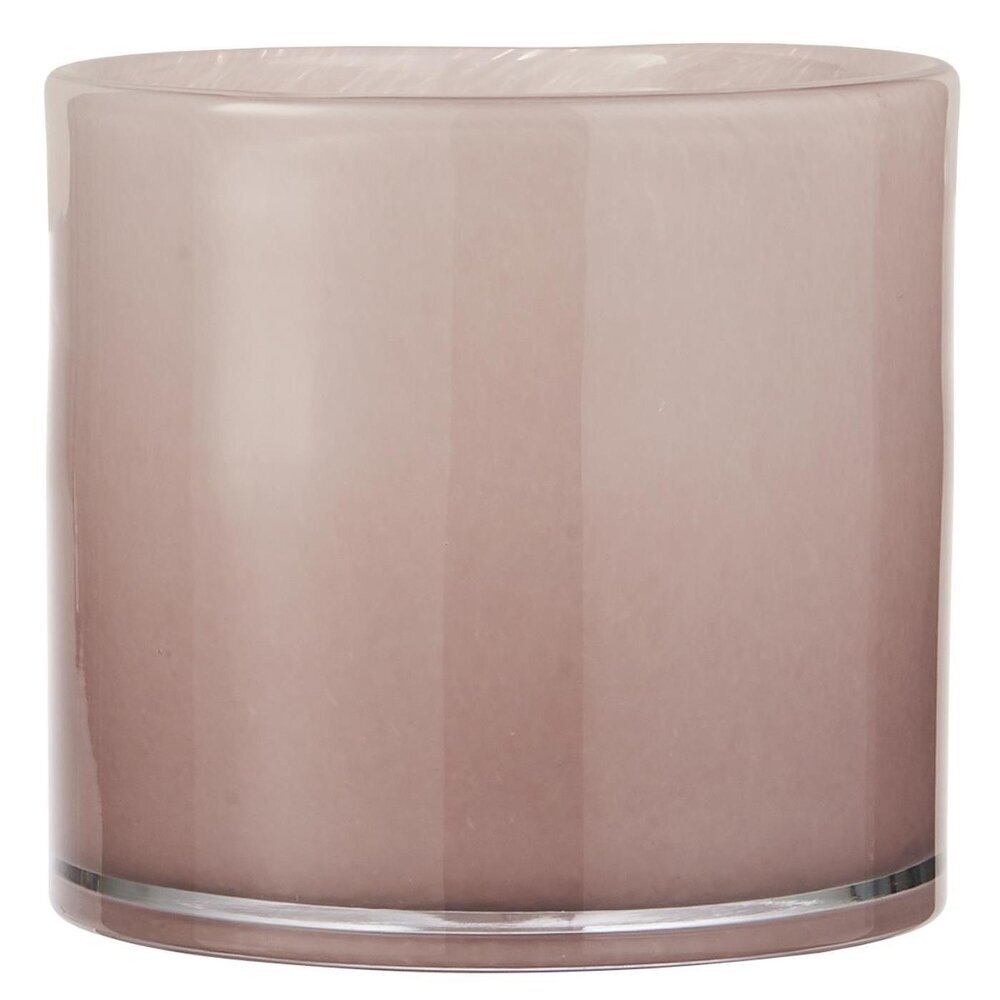 Topf Venecia durchgefärbtes Glas, rosa Höhe 12, Ø 12 cm