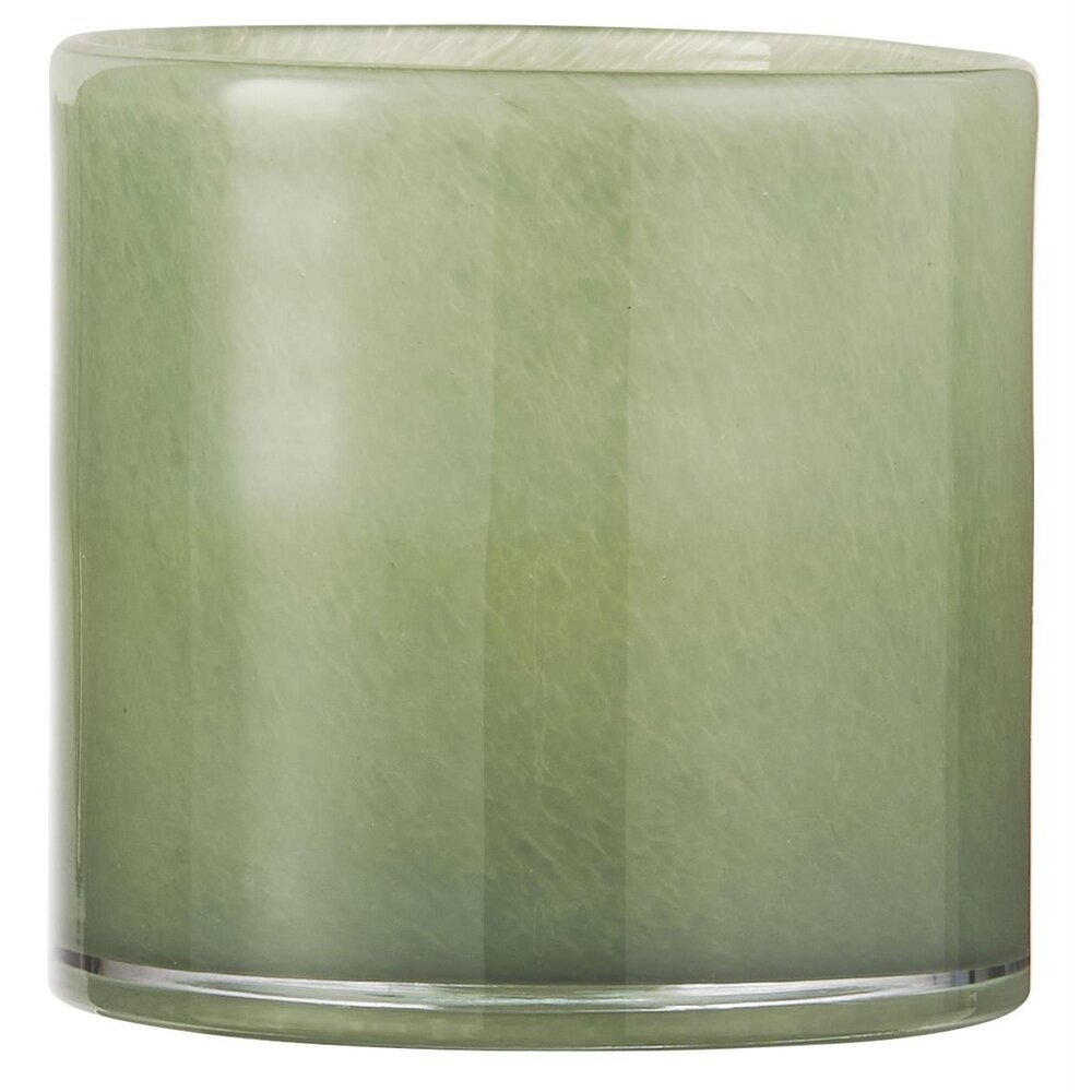 Topf Venecia durchgefärbtes Glas, grün Höhe 12, Ø 12 cm