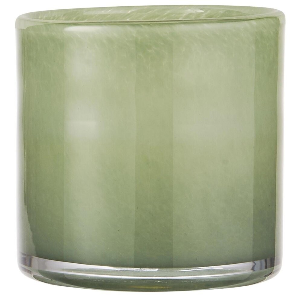 Topf Venecia durchgefärbtes Glas, grün Höhe 10, Ø 10 cm