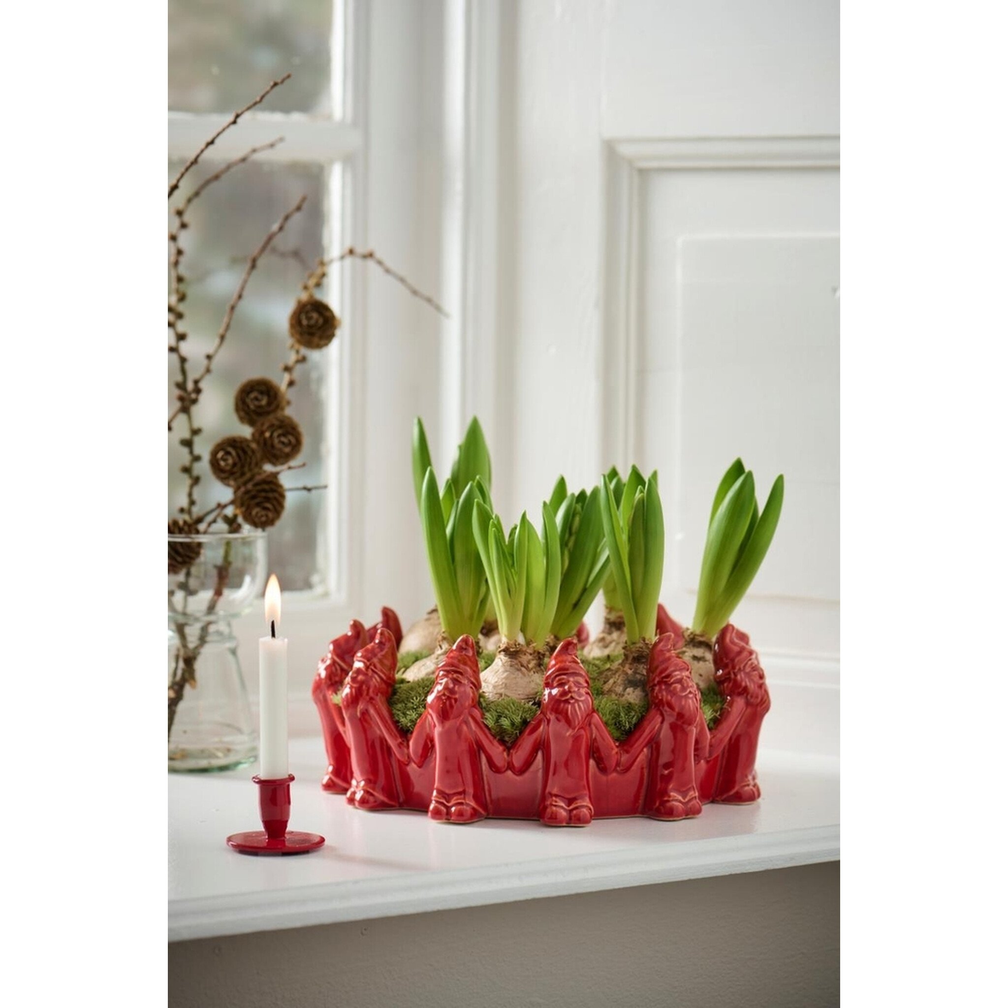 IB Laursen Weihnachtsmann-Schale aus Keramik