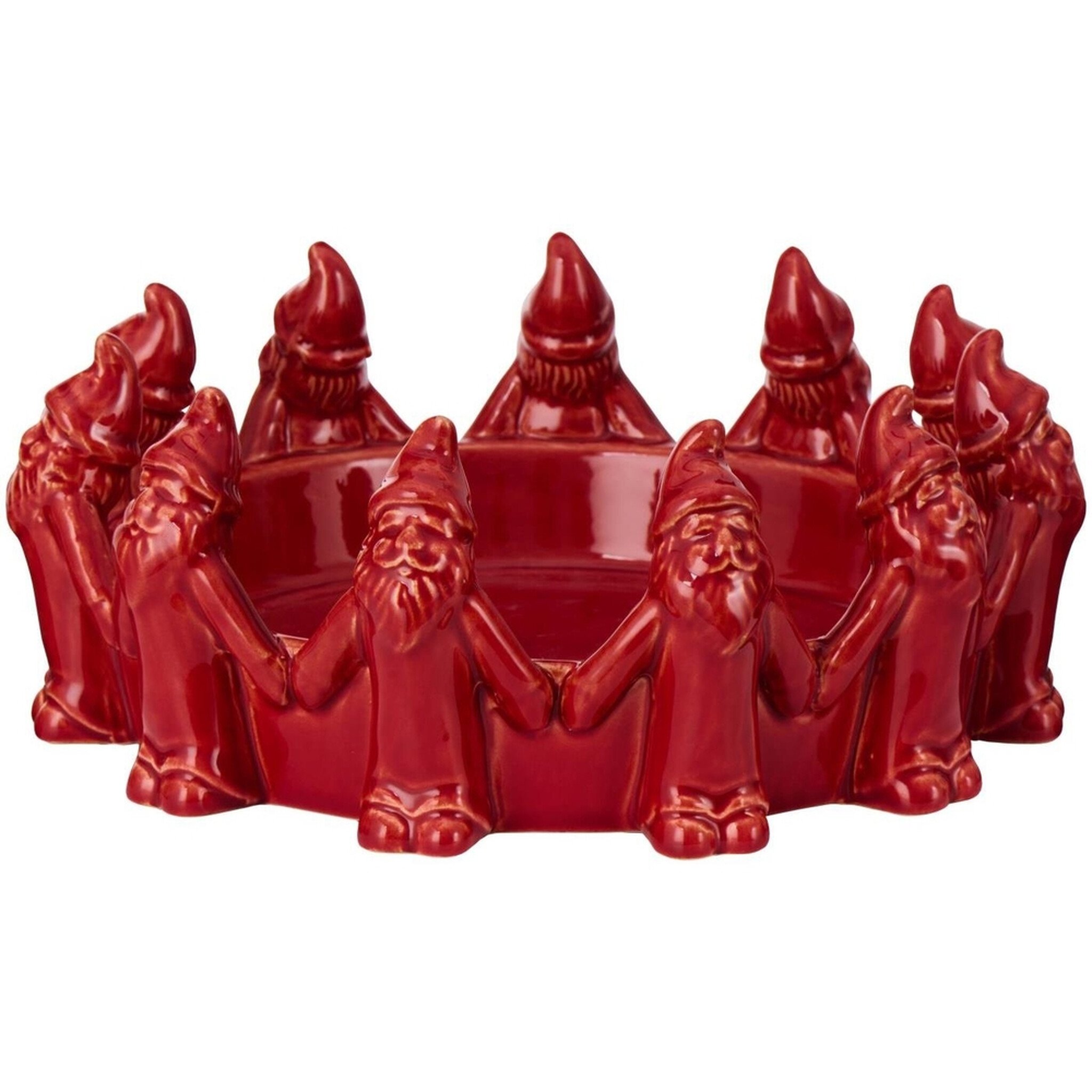 IB Laursen Weihnachtsmann-Schale aus Keramik
