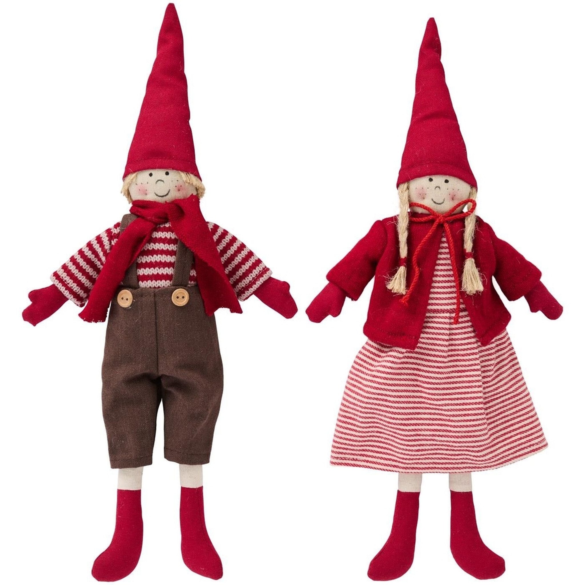 IB Laursen Wichtelpärchen Lotte und Leo Stillenat Rot