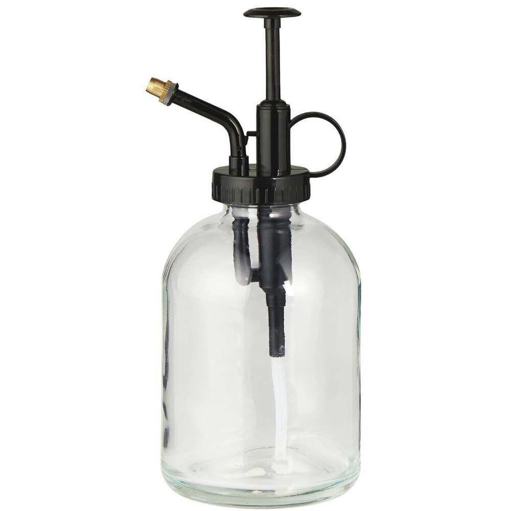 Zerstäuber Glas mit Pumpe, farblos 