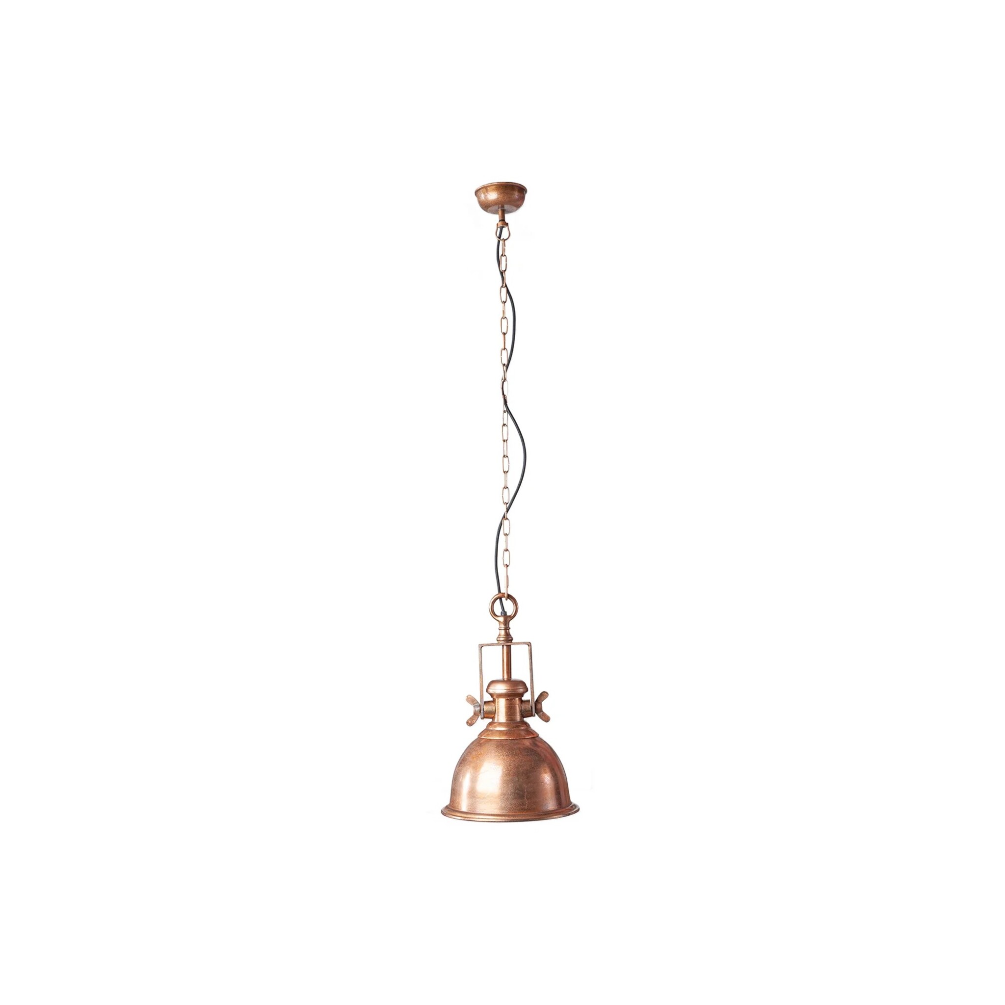 Pendelleuchte Industrial Kupfer meliert, bronze 
