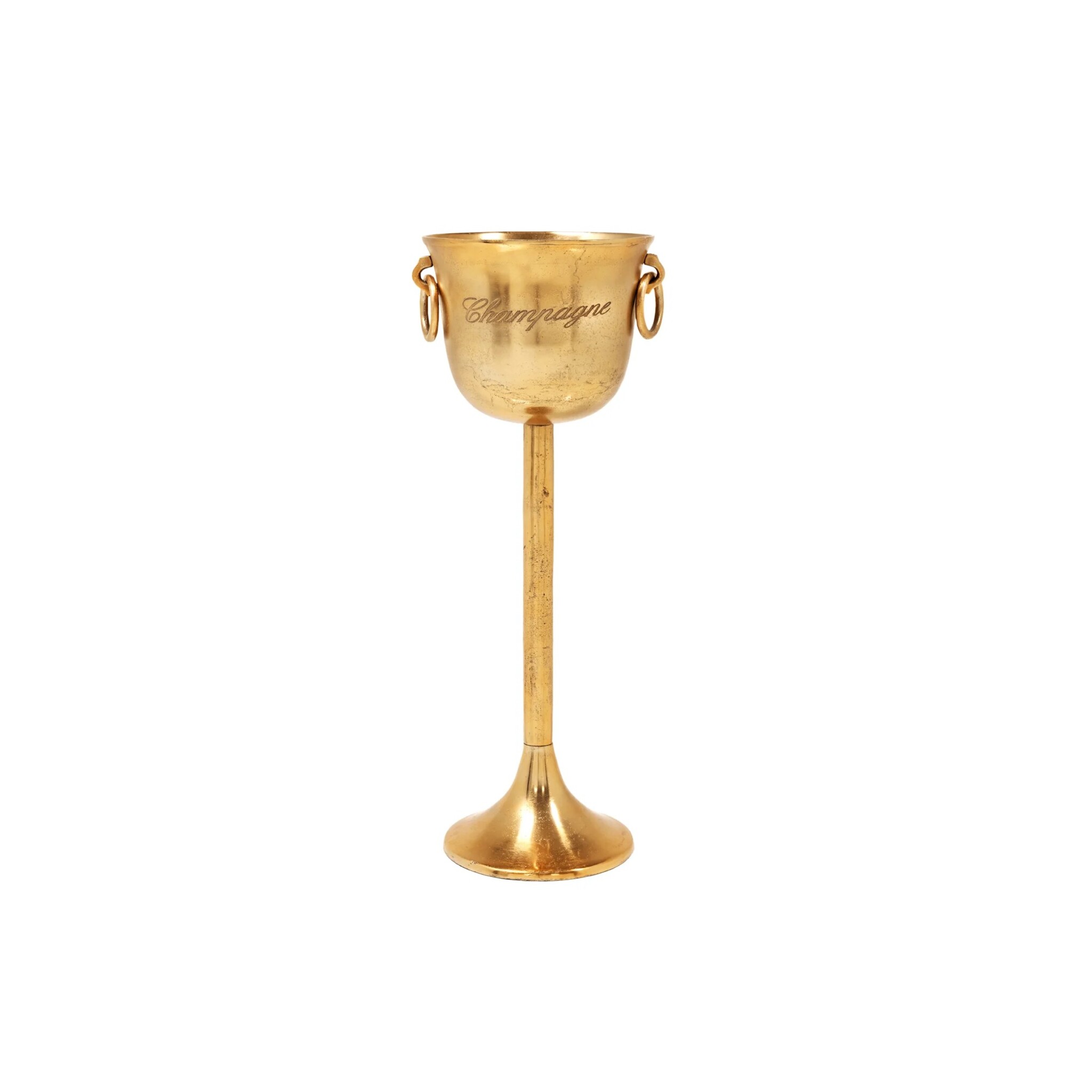 Sektkühler Ständer Champagne, gold 