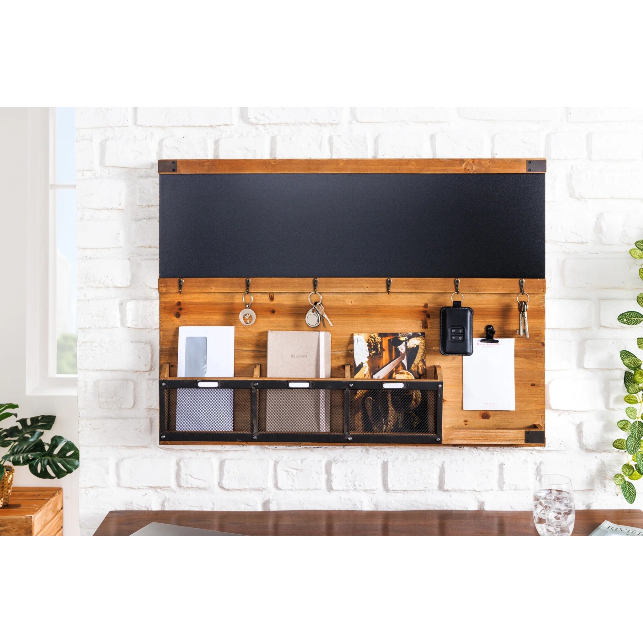 Wandboard Heritage aus Kiefernholz, natur 