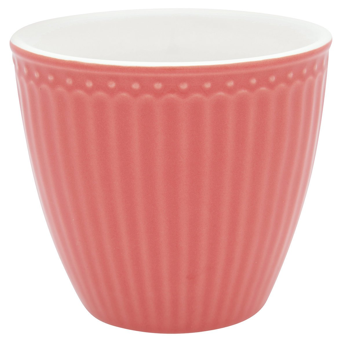 Latte Tasse Alice Everyday von GreenGate, coral 