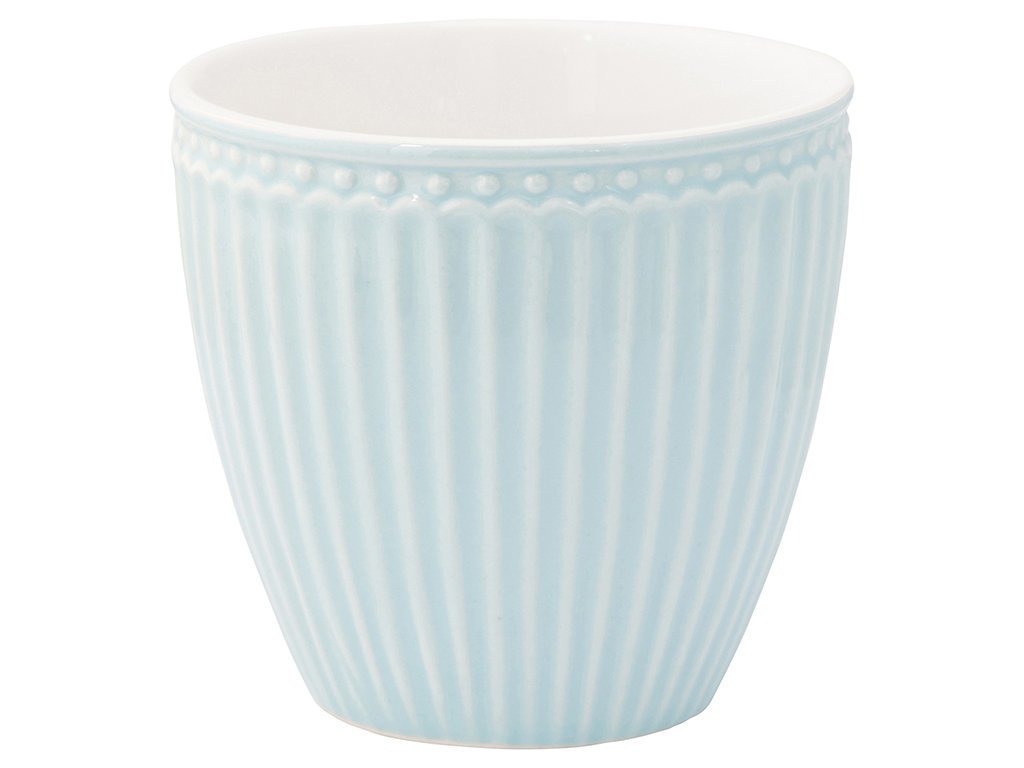 Latte Tasse Alice Everyday von GreenGate, pale blue 