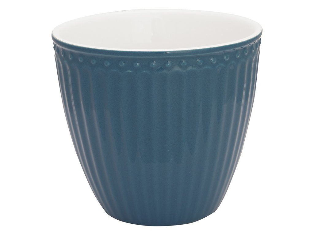 Latte Tasse Alice Everyday von GreenGate, ocean blue 