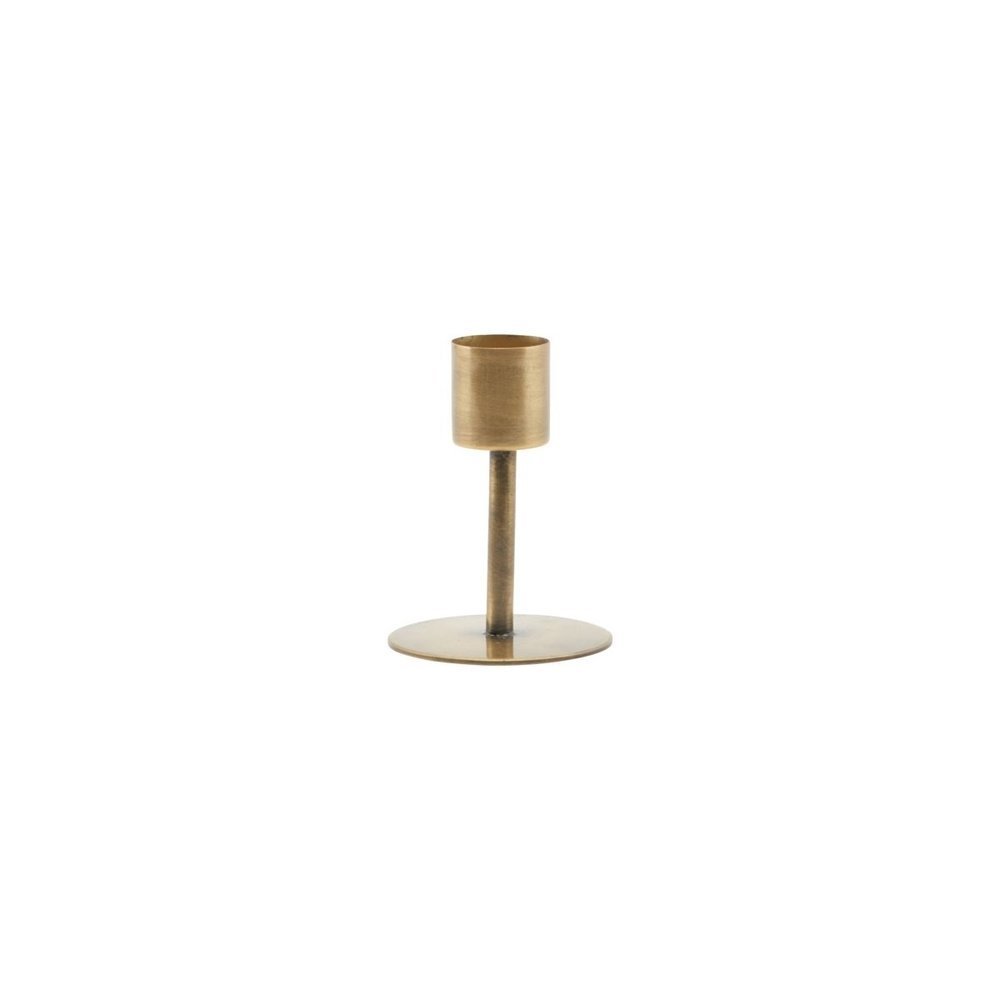 Kerzenständer Anit, antik messing Höhe 7 cm, ∅ 5 cm