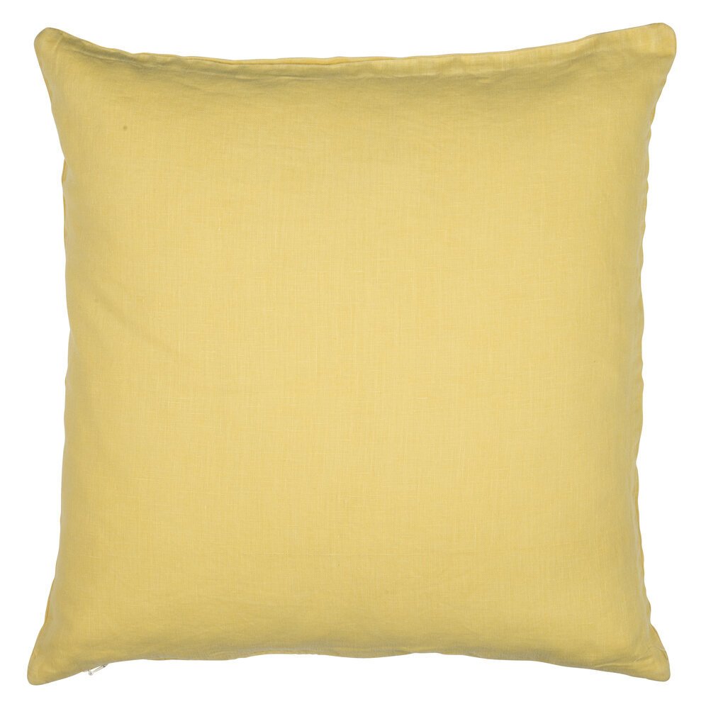 Kissenbezug einfarbig 50x50 cm, lemon drop 