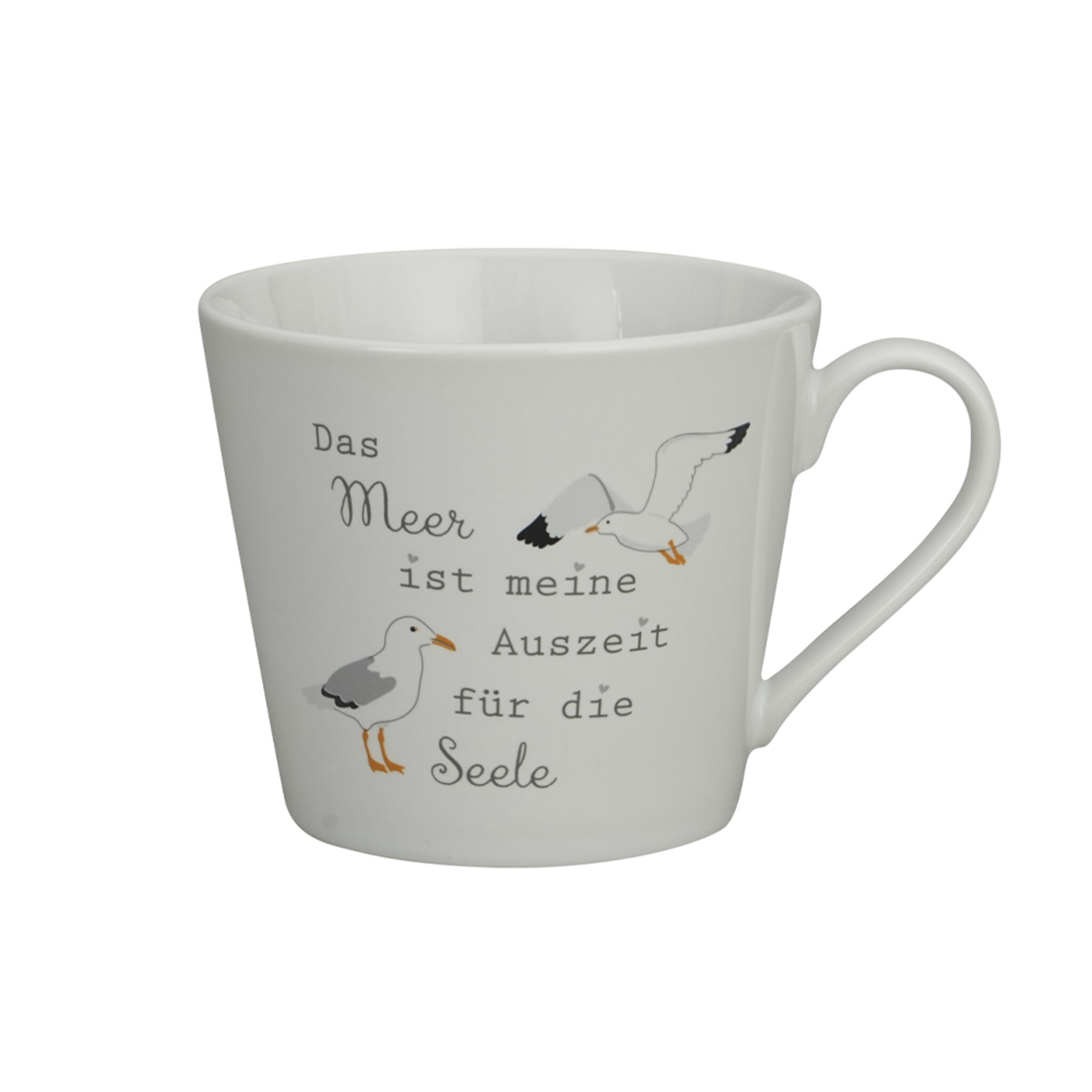 Happy Cup, Das Meer ist meine Auszeit, weiss 