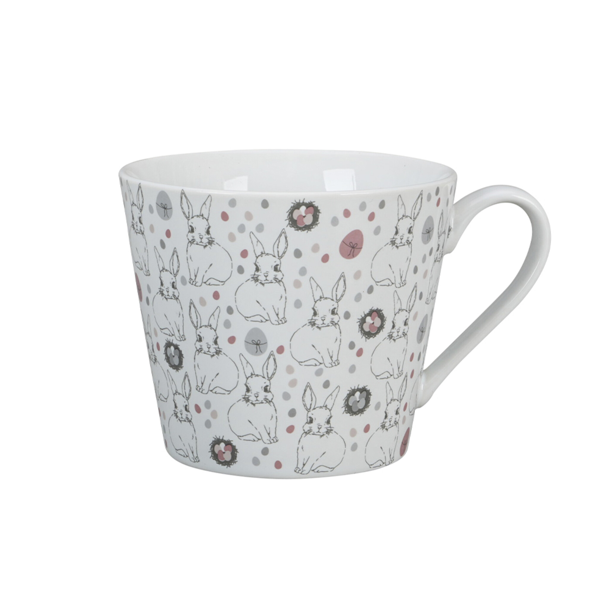 Happy Cup, Easter Bunny, weiss 