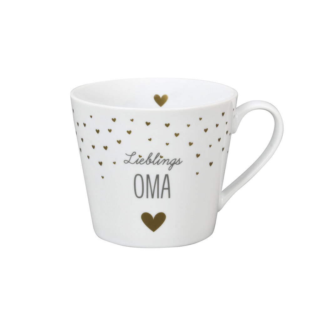 Happy Cup Lieblings Oma, weiss 