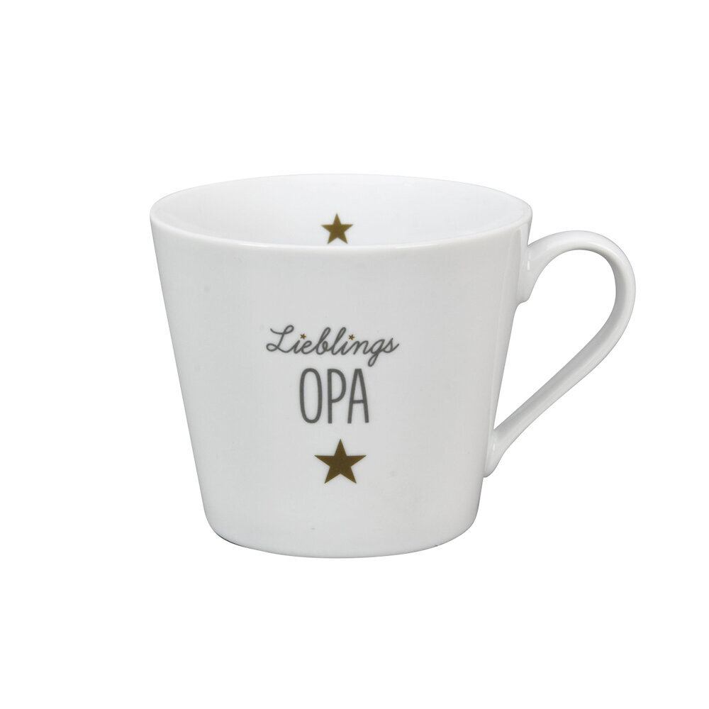 Happy Cup Lieblings Opa, weiss 