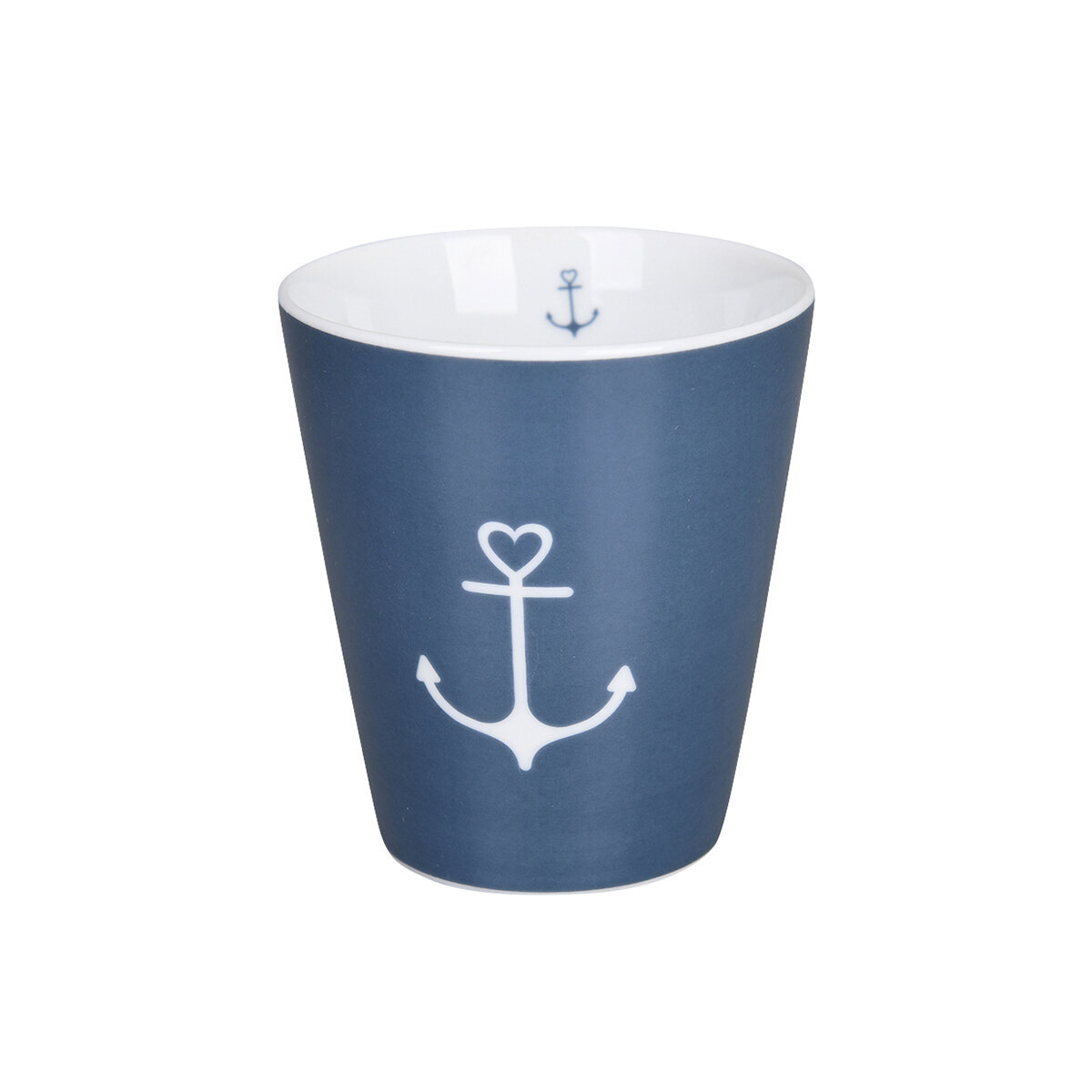 Happy Mug Anchor, dunkelblau 